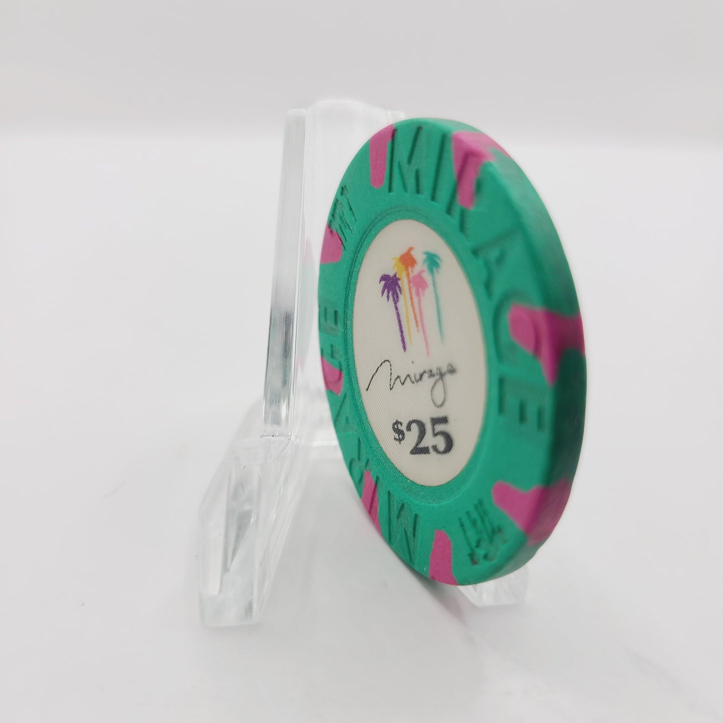 Mirage Resort Casino Las Vegas Nevada 1989 $25 Casino chip N4669