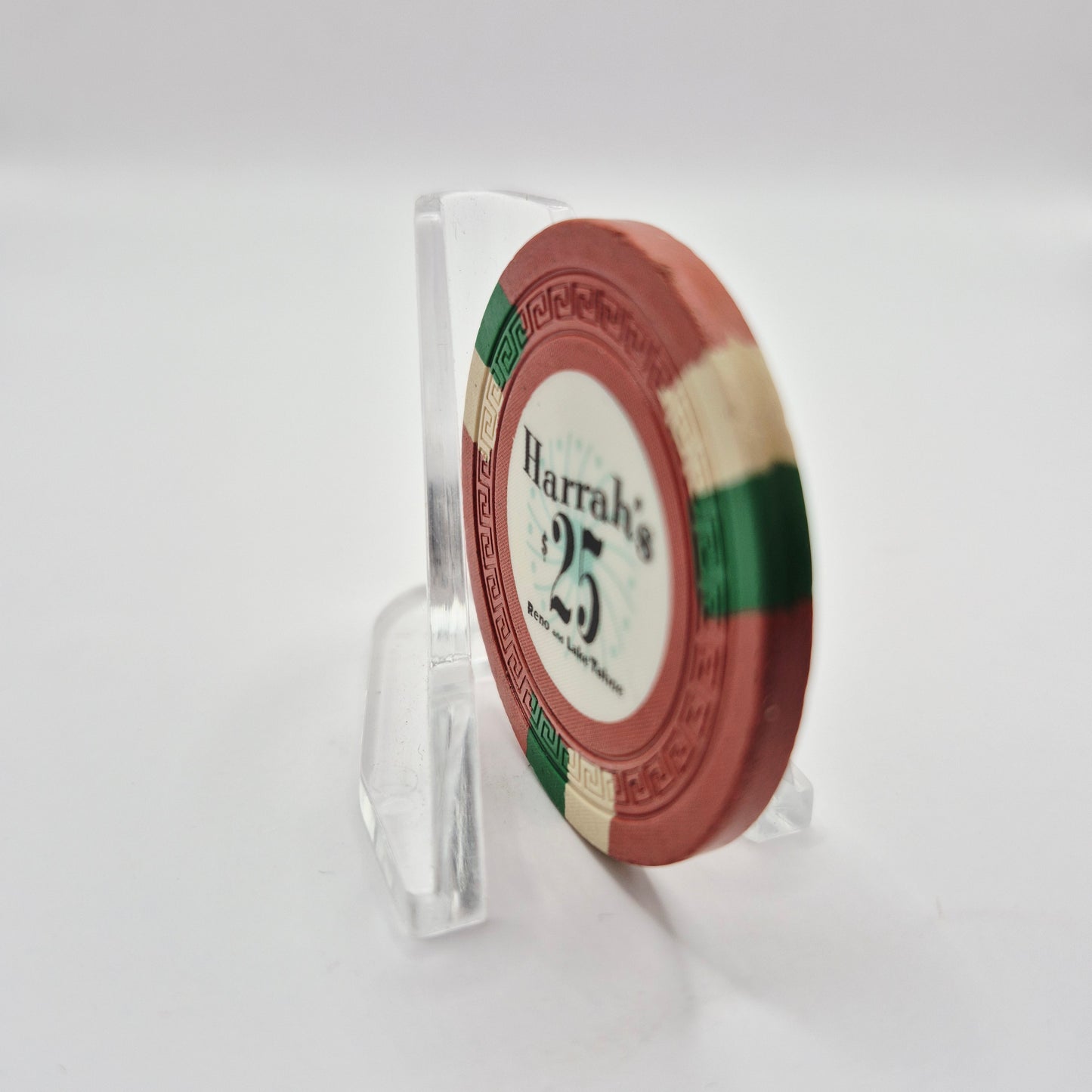 Harrah's Hotel Casino Reno/ Tahoe Nevada 1960 $25 Casino Chip N7165