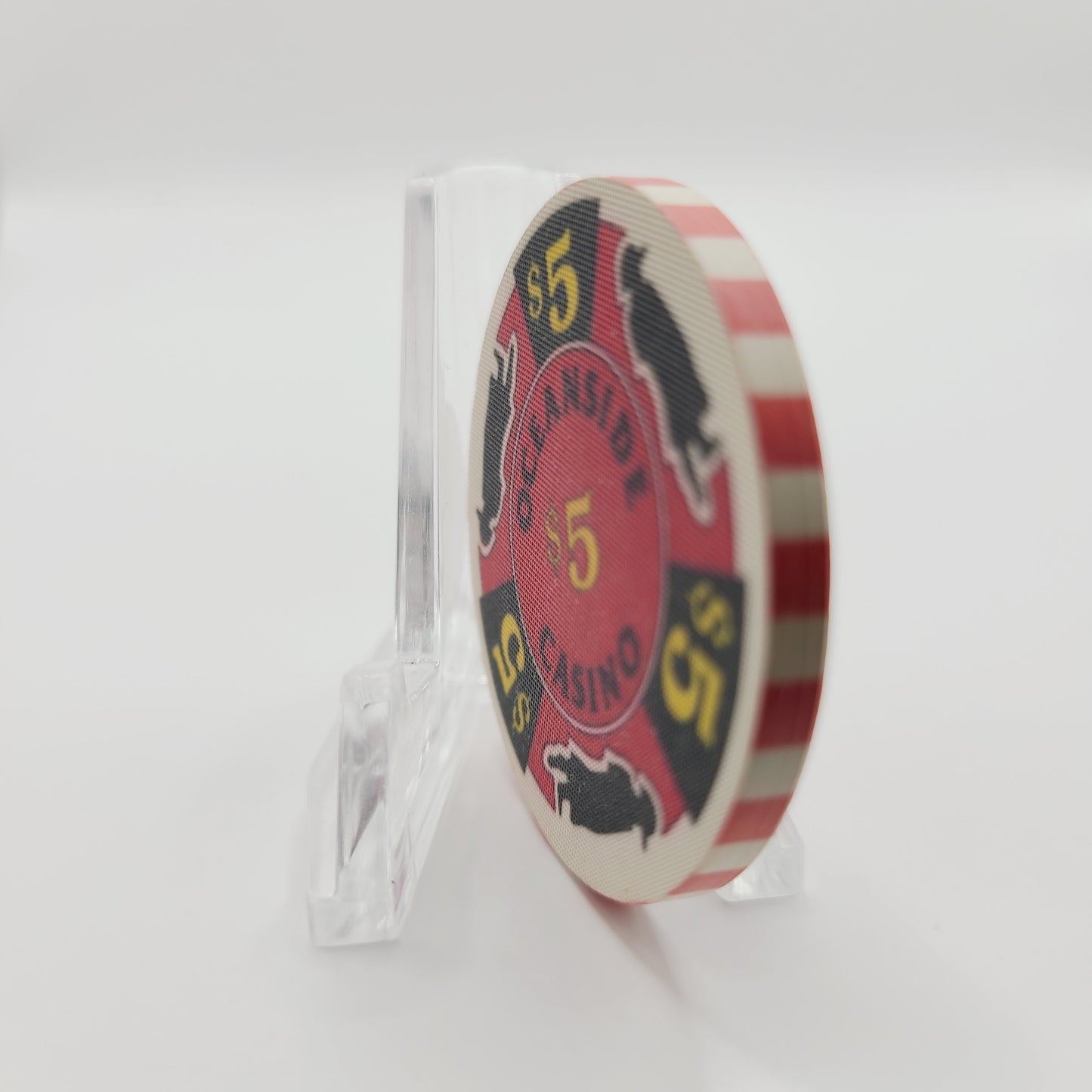 Oceanside Casino Moscow Russian Federation $5 Casino Chip CG117186