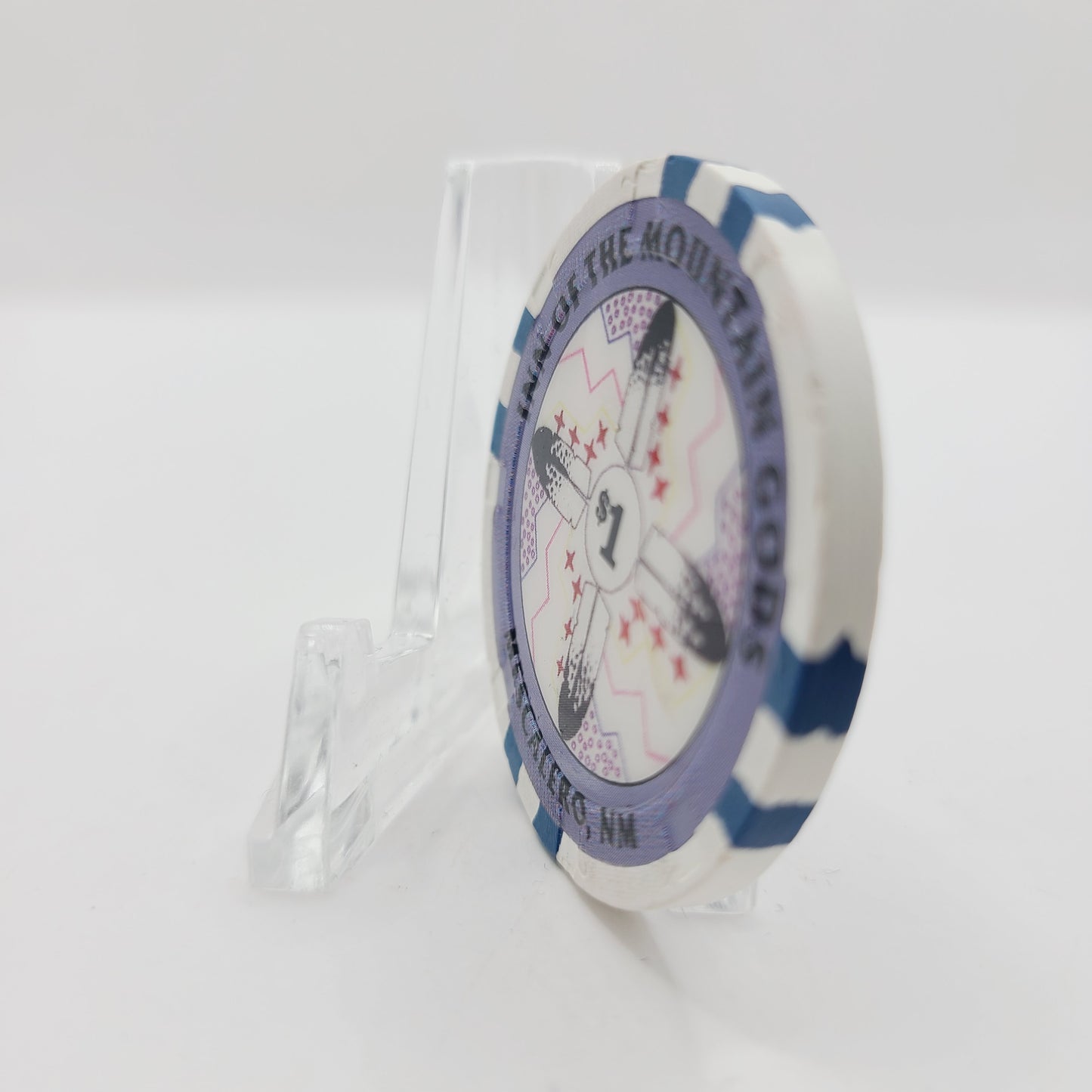 Inn of the Mountain Gods Casino Mescalero New Mexico $1 Casino Chip