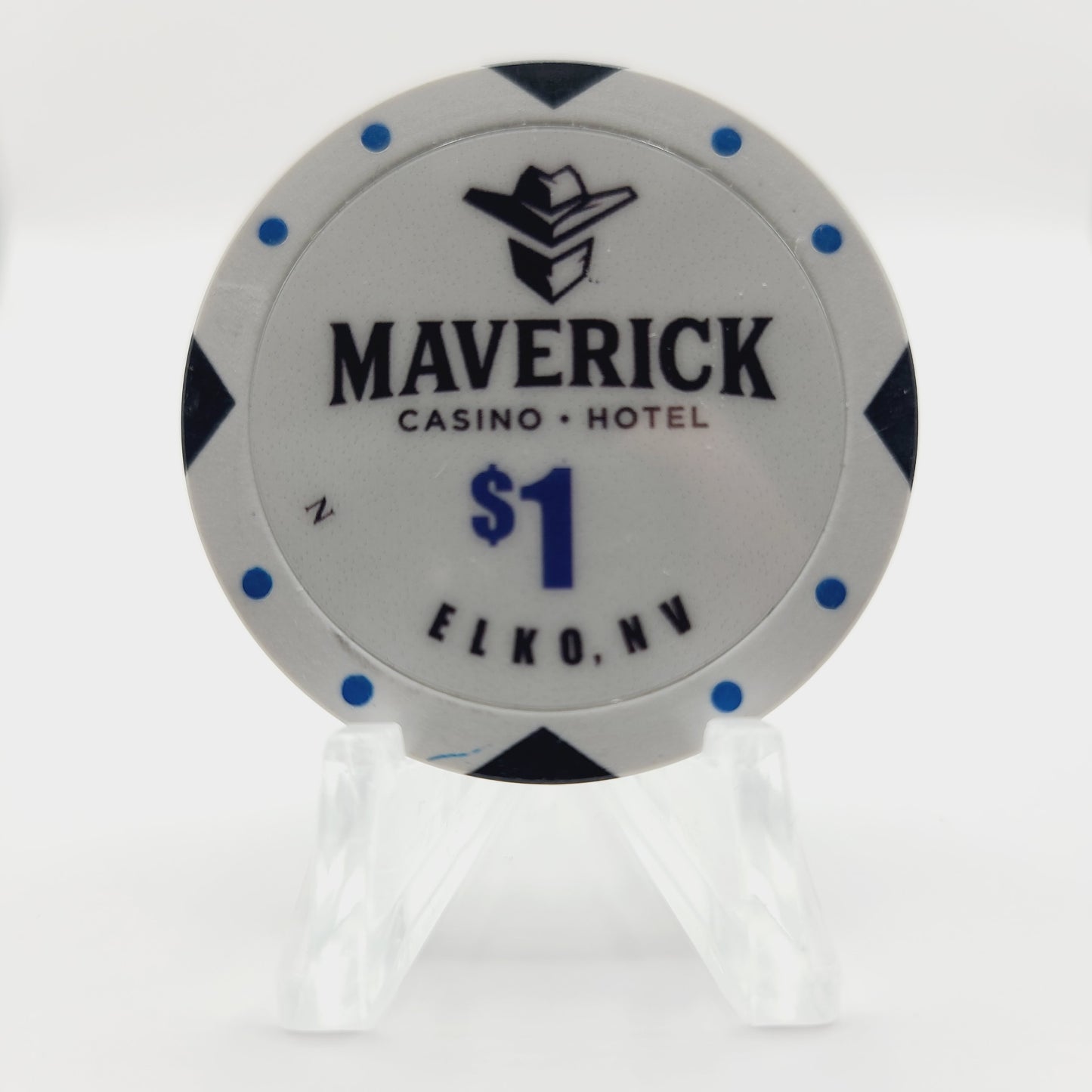 Maverick Casino and Hotel Elko Nevada 2021 $1 Casino Chip D3271