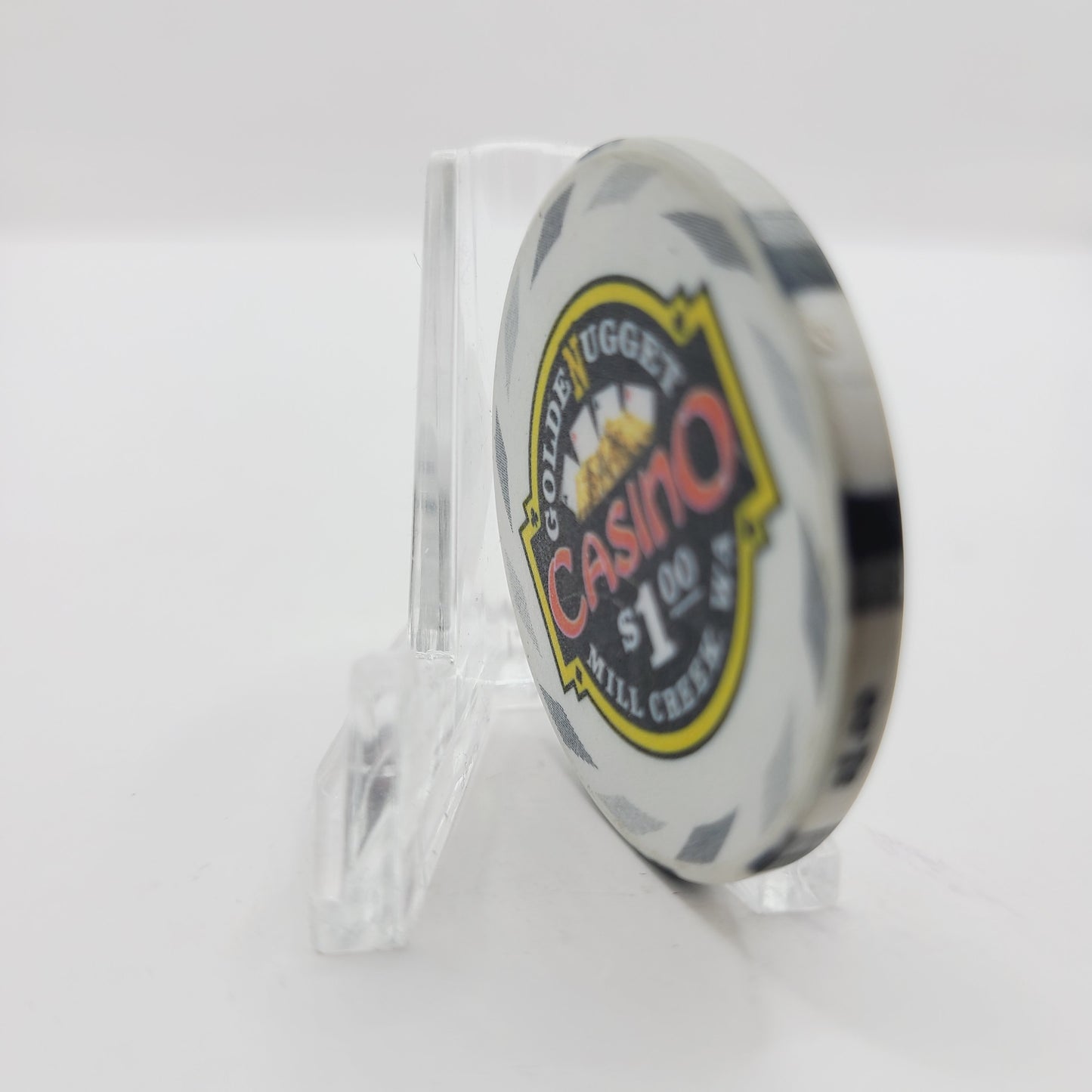 Golden Nugget Casino Mill Creek Washington $1 Casino Chip