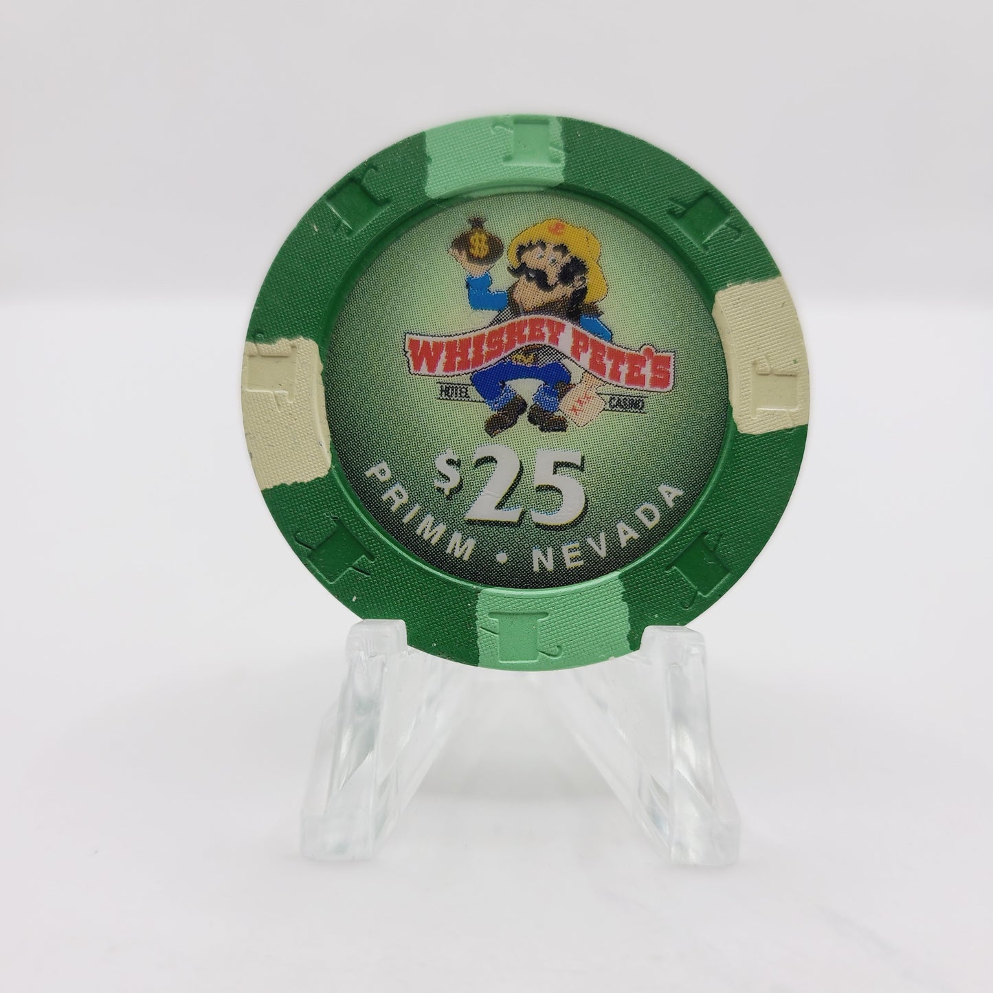 Whiskey Pete's Hotel Casino Primm Nevada 1999 $25 Casino Chip V6035