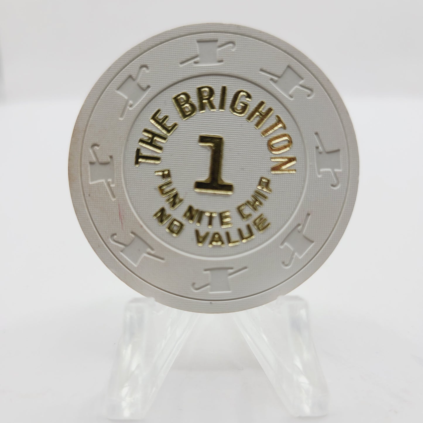 The Brighton Casino Atlantic City New Jersey 1980 NCV "Fun Nite" Casino Chip