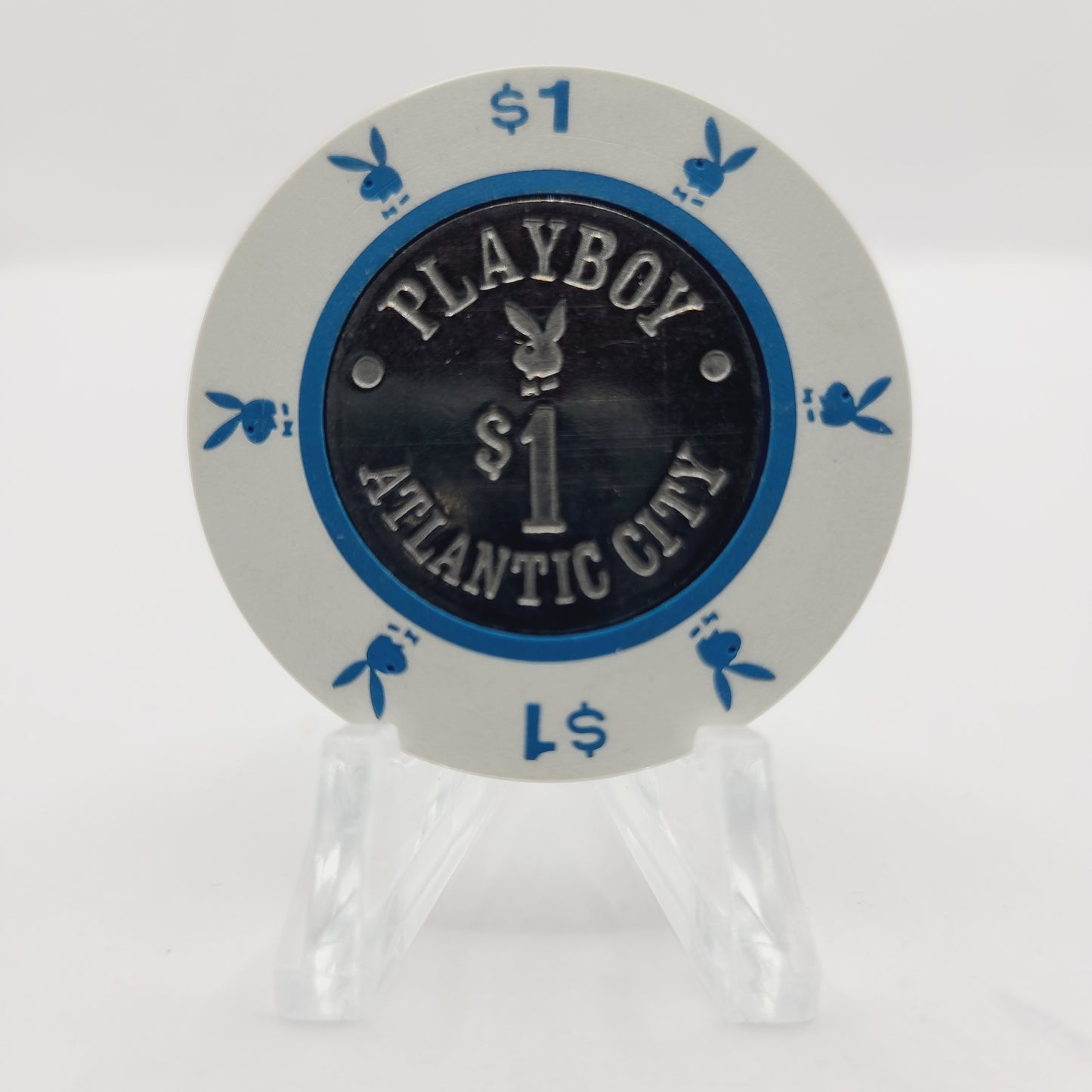Playboy Hotel Casino Atlantic City New Jersey $1 Casino Chip