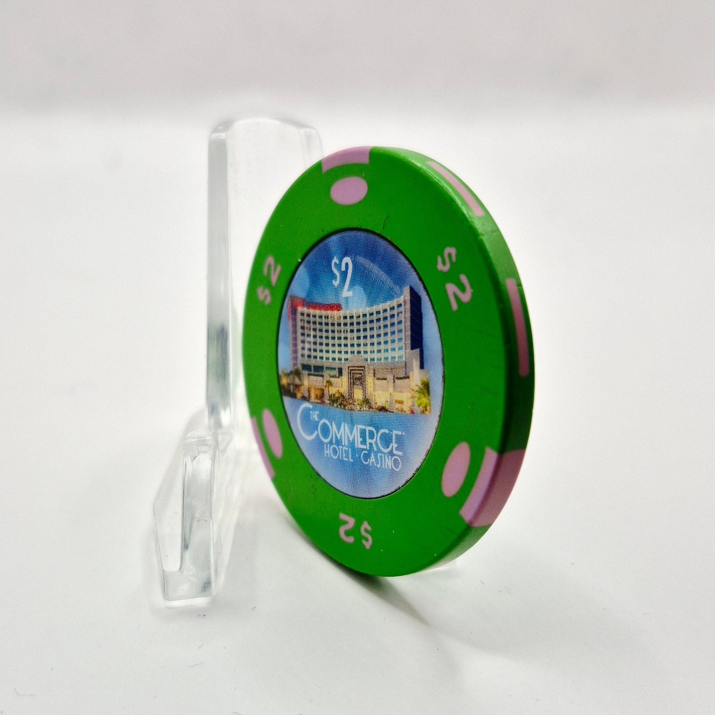 The Commerce Casino Hotel Commerce California $2 Casino Chip