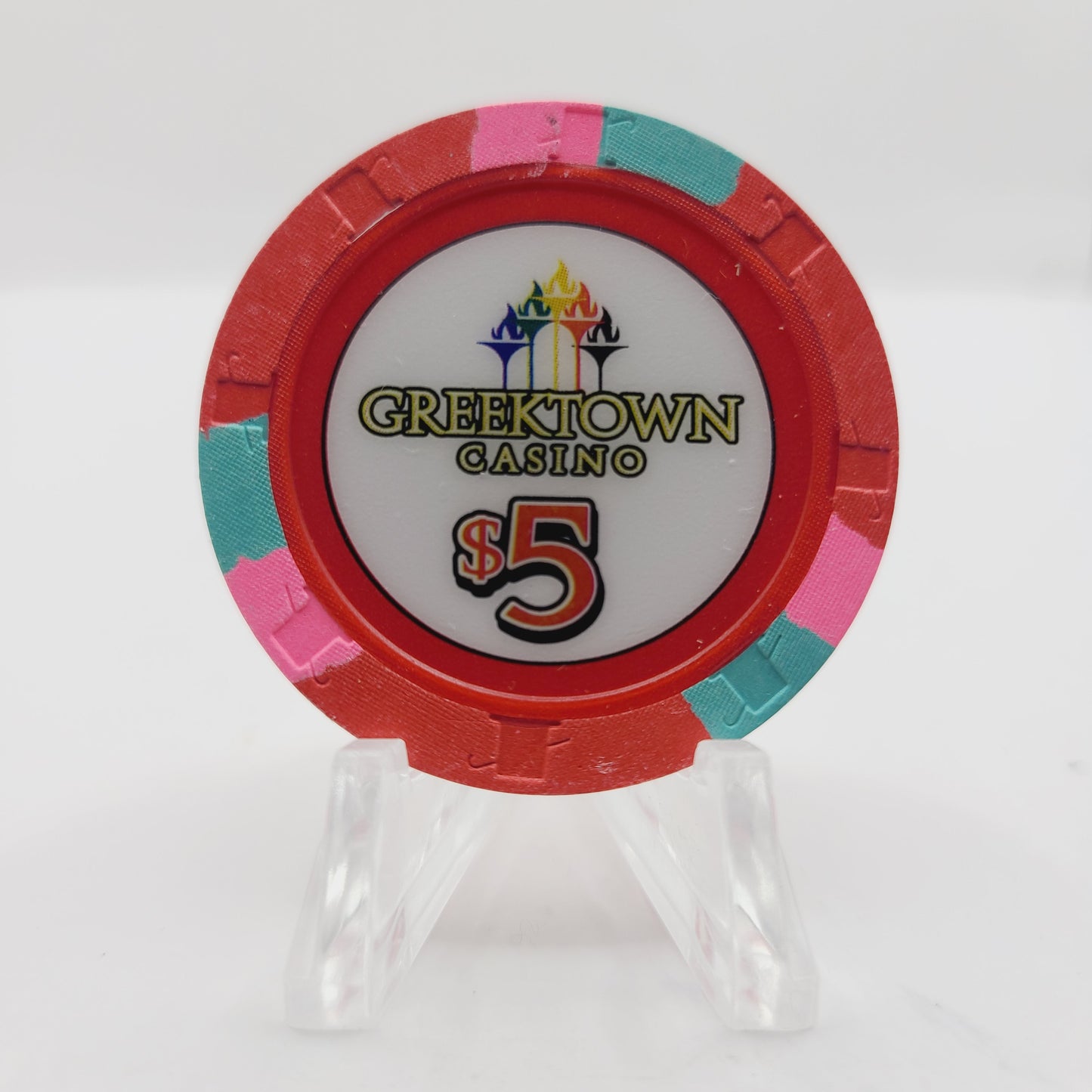 Greektown Casino Detroit Michigan $5 Casino Chip