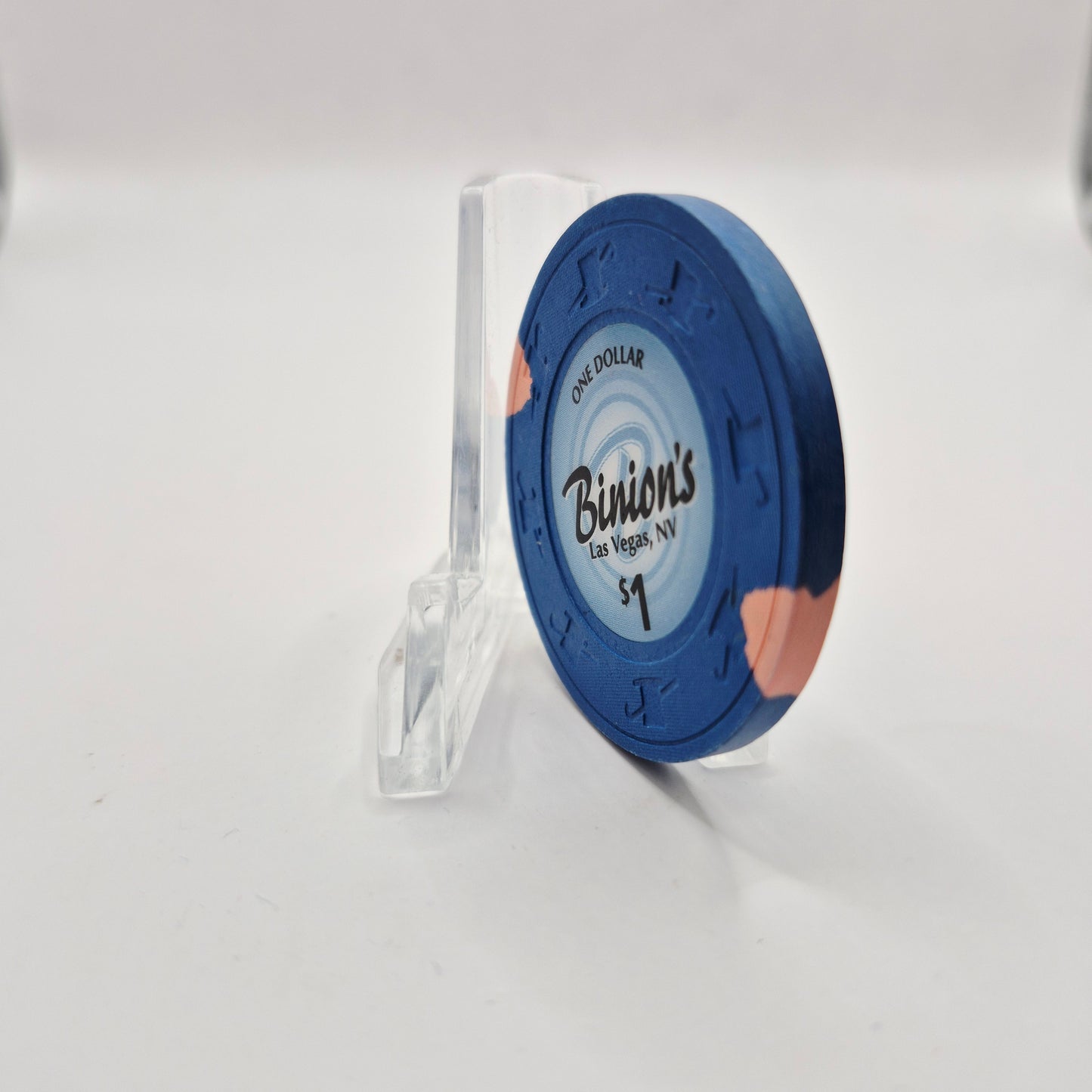 Binion's Gambling Hall Las Vegas Nevada 2013 $1 Casino Chip D1304