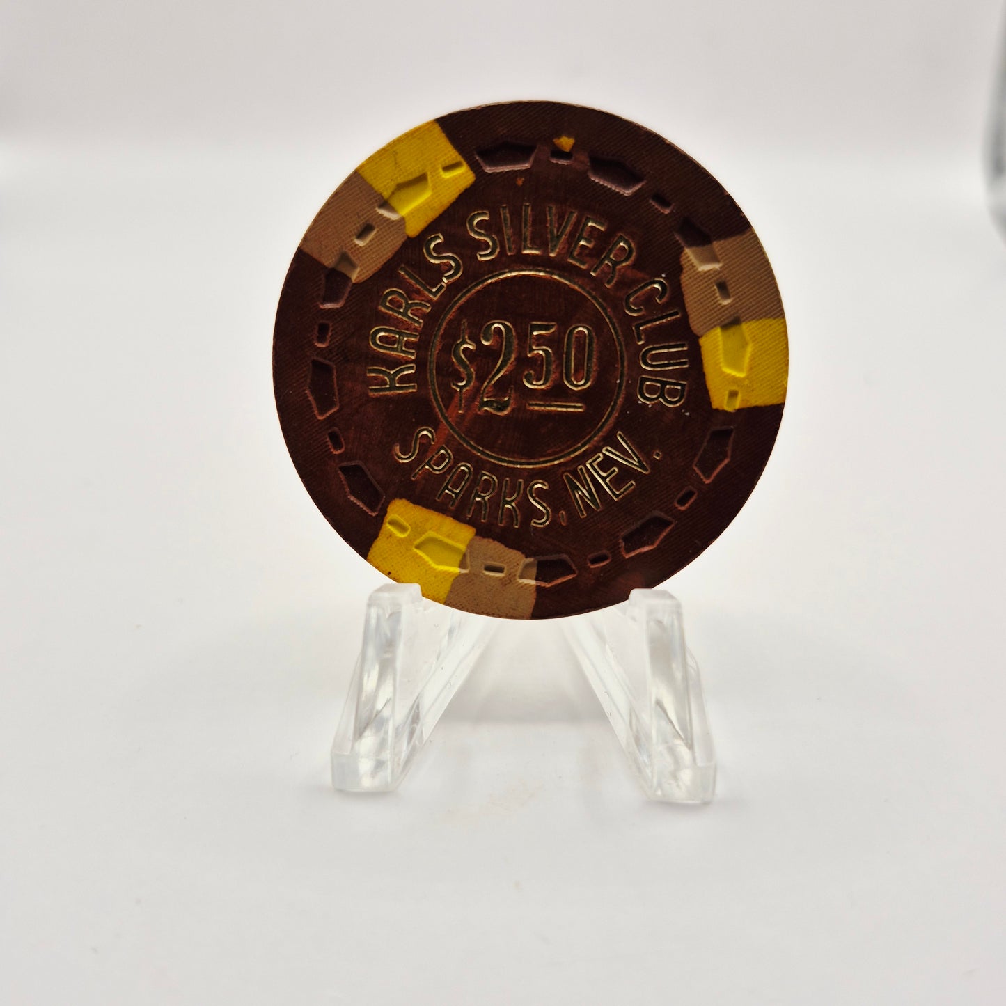 "Karl's" Silver Club Hotel Casino Sparks Nevada 1978 $2.50 Casino chip N7026