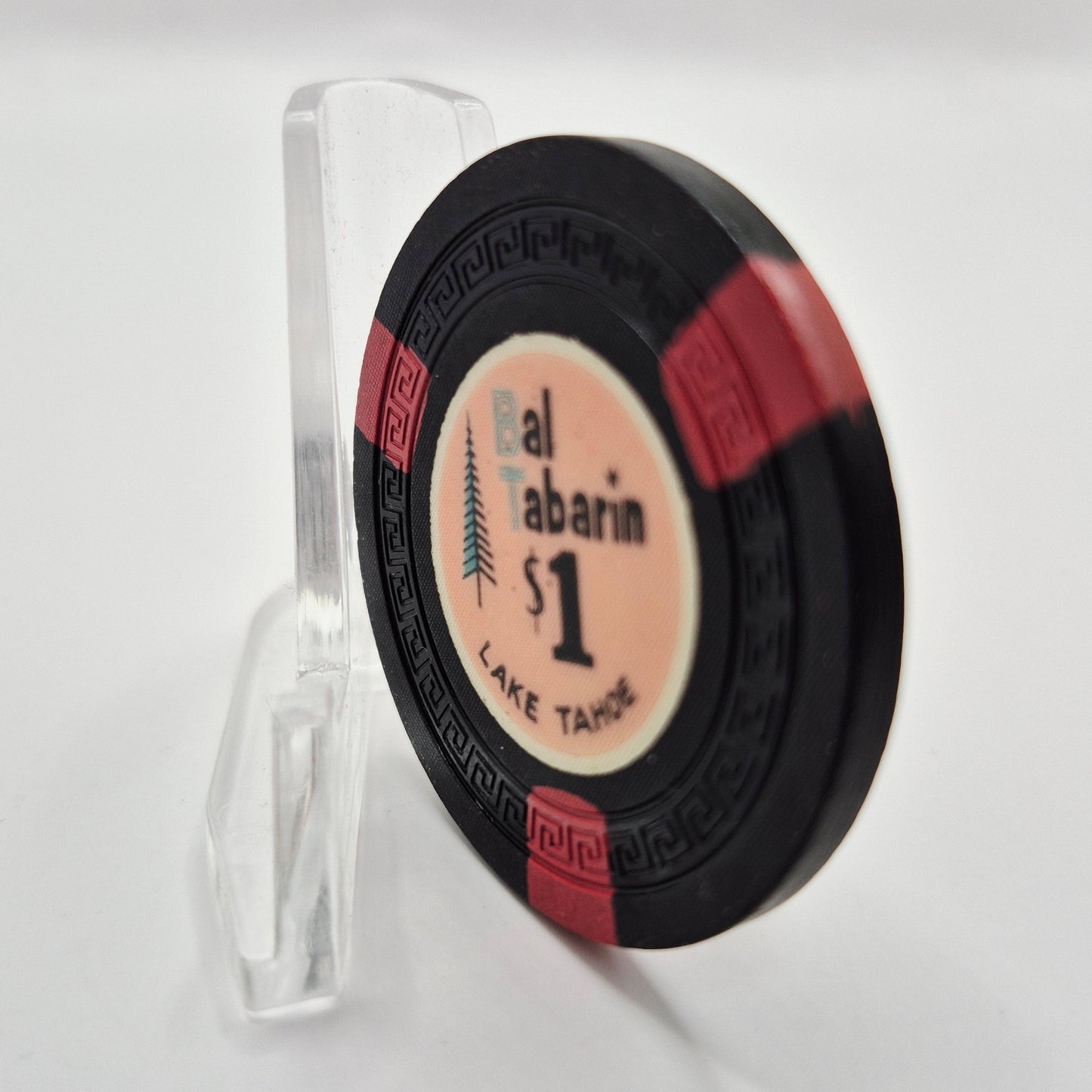 Bal Tabarin Casino Lake Tahoe Nevada 1958 $1 Casino Chip N4941.1