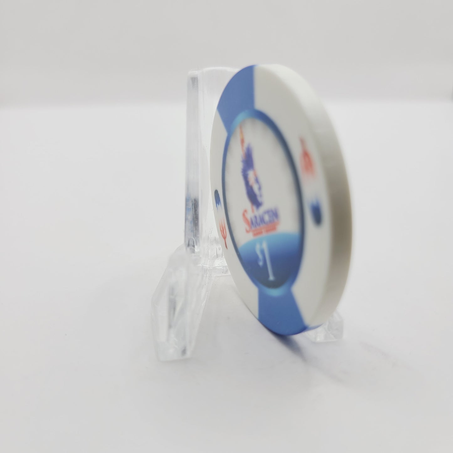 Saracen Hotel Casino Pine Bluff Arkansas 2020 $1 Casino Chip