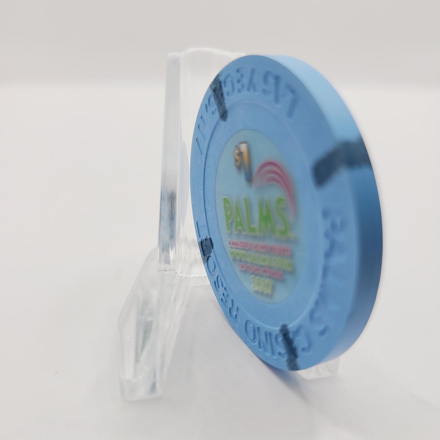 Palms Casino Resort Las Vegas Nevada 2007 $1 Casino Chip E7462