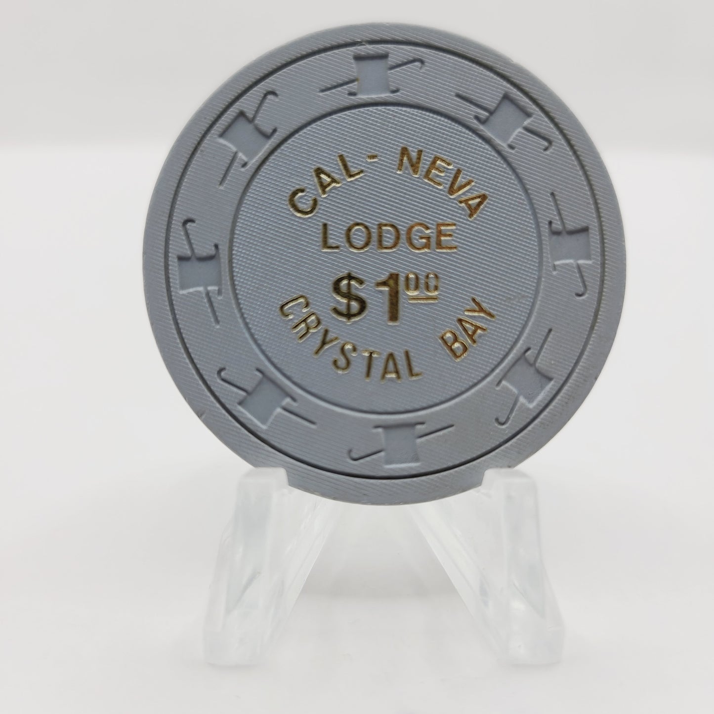 Cal-Neva Lodge Lake Tahoe/Crystal Bay NV $1 Casino Chip 1977 N6059