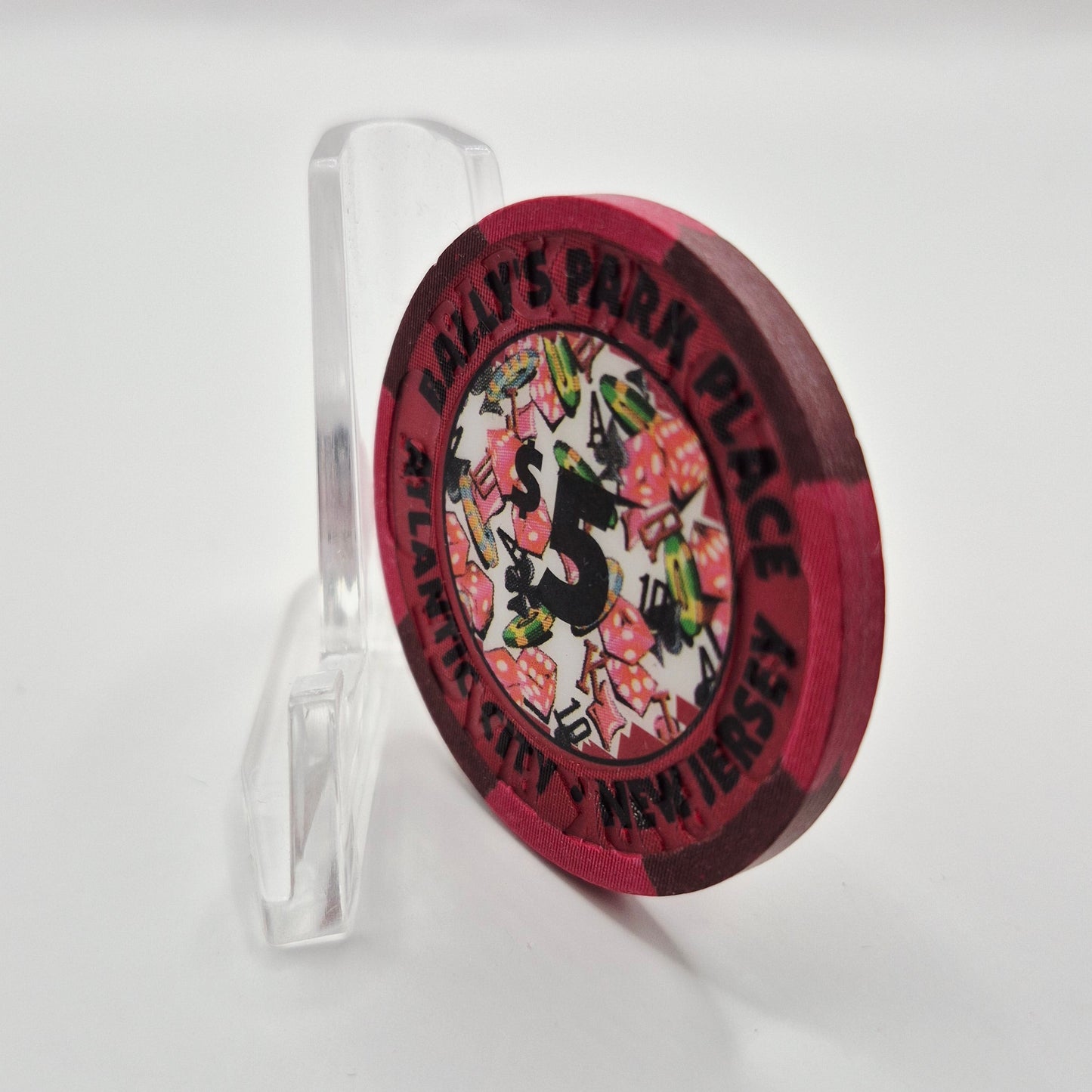 Bally's Park Place Hotel Casino Atlantic City New Jersey $5 Casino Chip