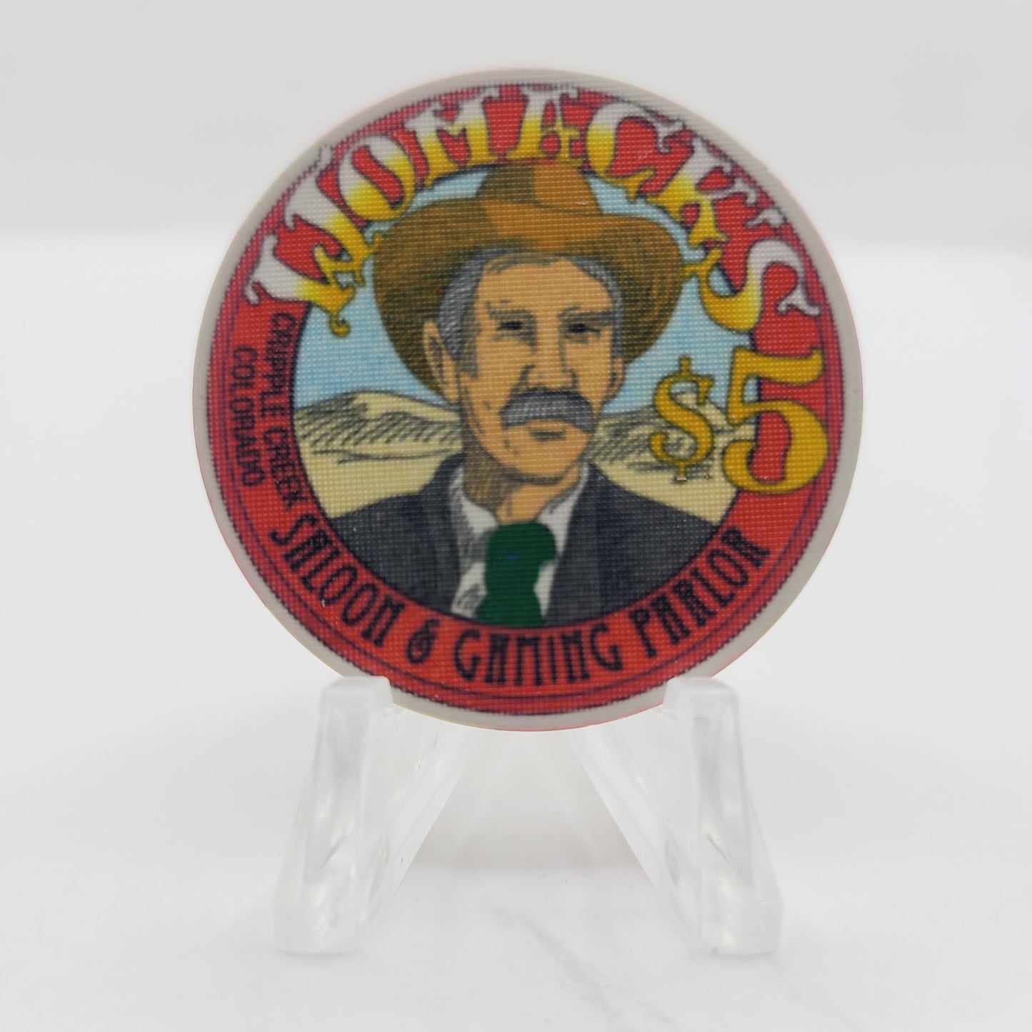 Womack's Casino & Hotel Cripple Creek Colorado 1992 $5 Casino Chip