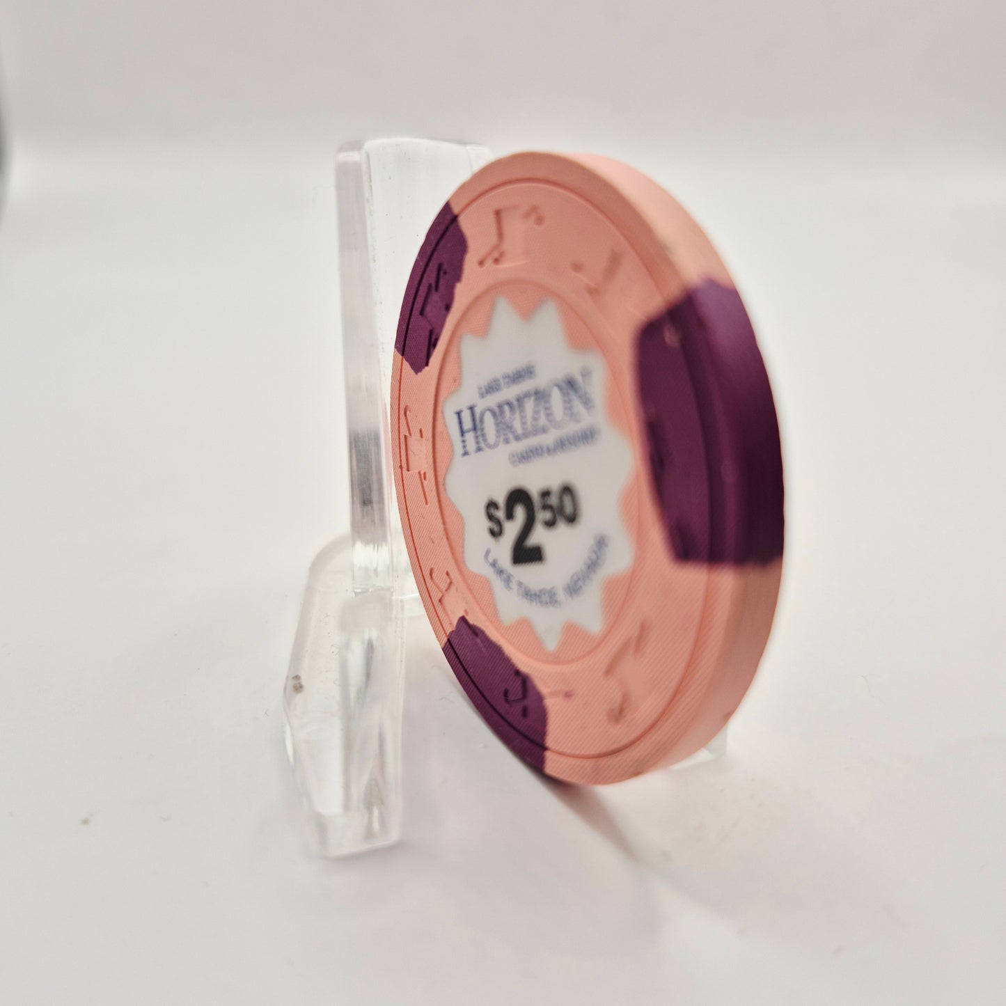 Horizon Resort Casino Lake Tahoe Nevada 1990 $2.50 Casino Chip N1351