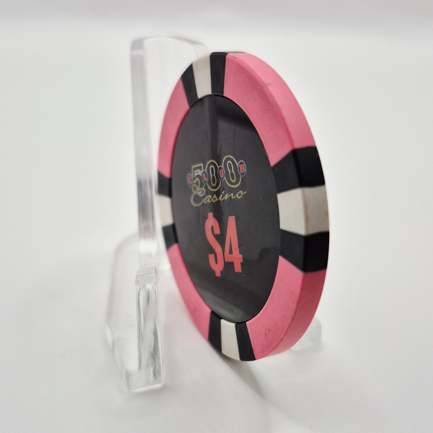 500 Club Casino Clovis California $4 Casino Chip