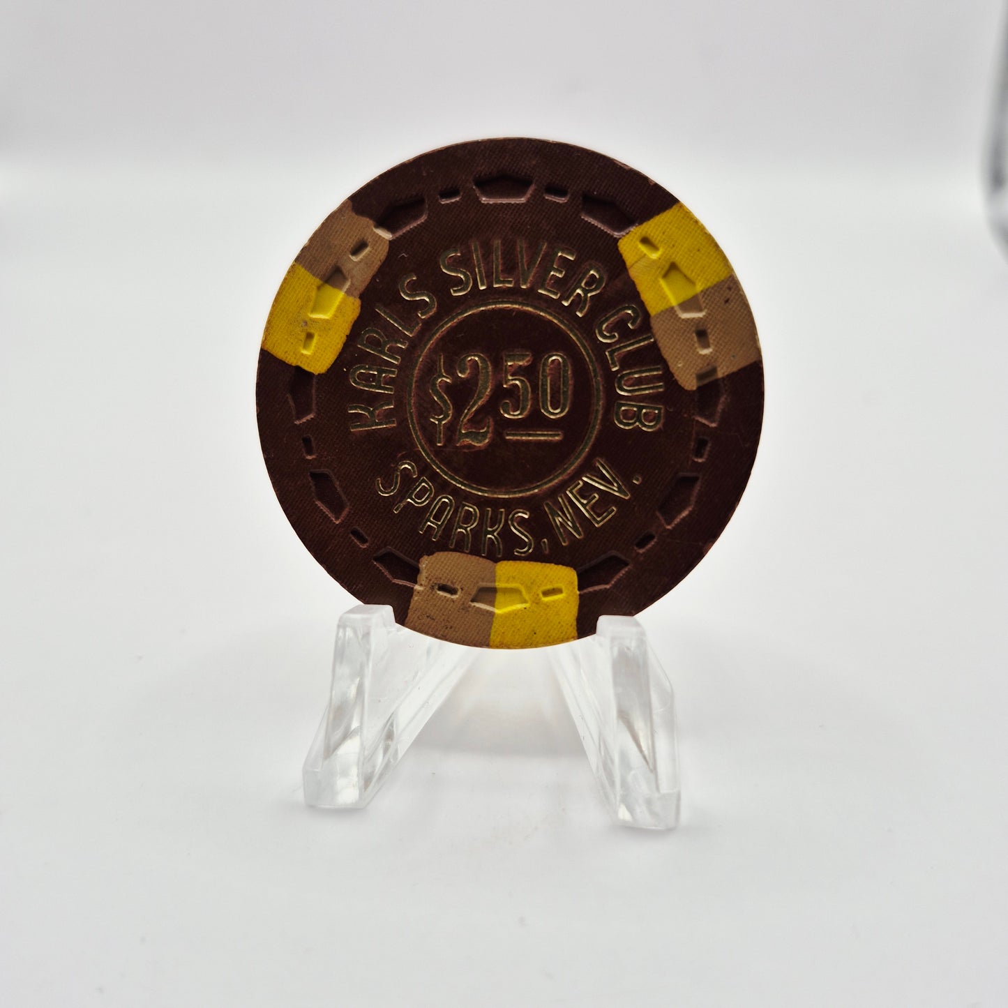 "Karl's" Silver Club Hotel Casino Sparks Nevada 1978 $2.50 Casino chip N7026