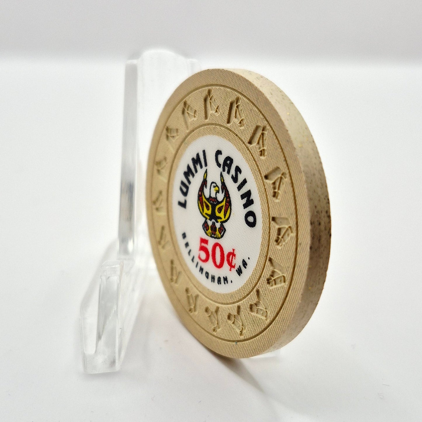 Lummi Casino Bellingham Washington $.50 Casino Chip