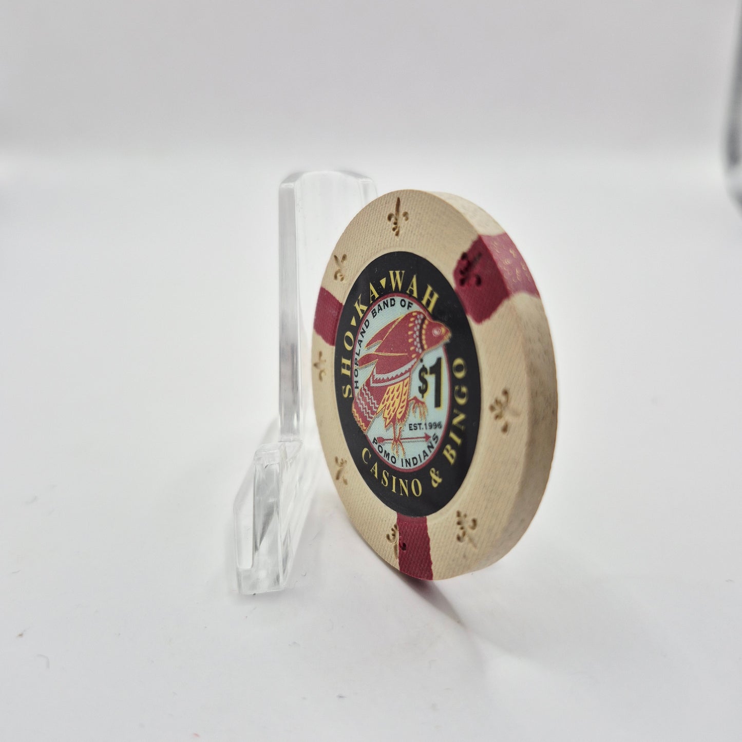 Sho-Ka-Wah Casino Hopland California $1 Casino Chip *UNCIRCULATED