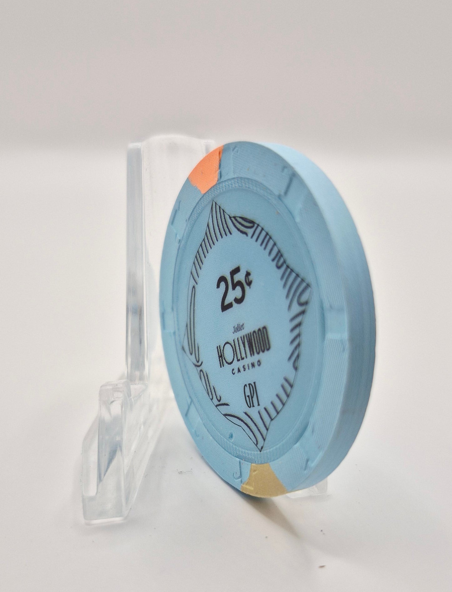 Hollywood Casino Joliet Illinois 2025 $.25 Casino Chip