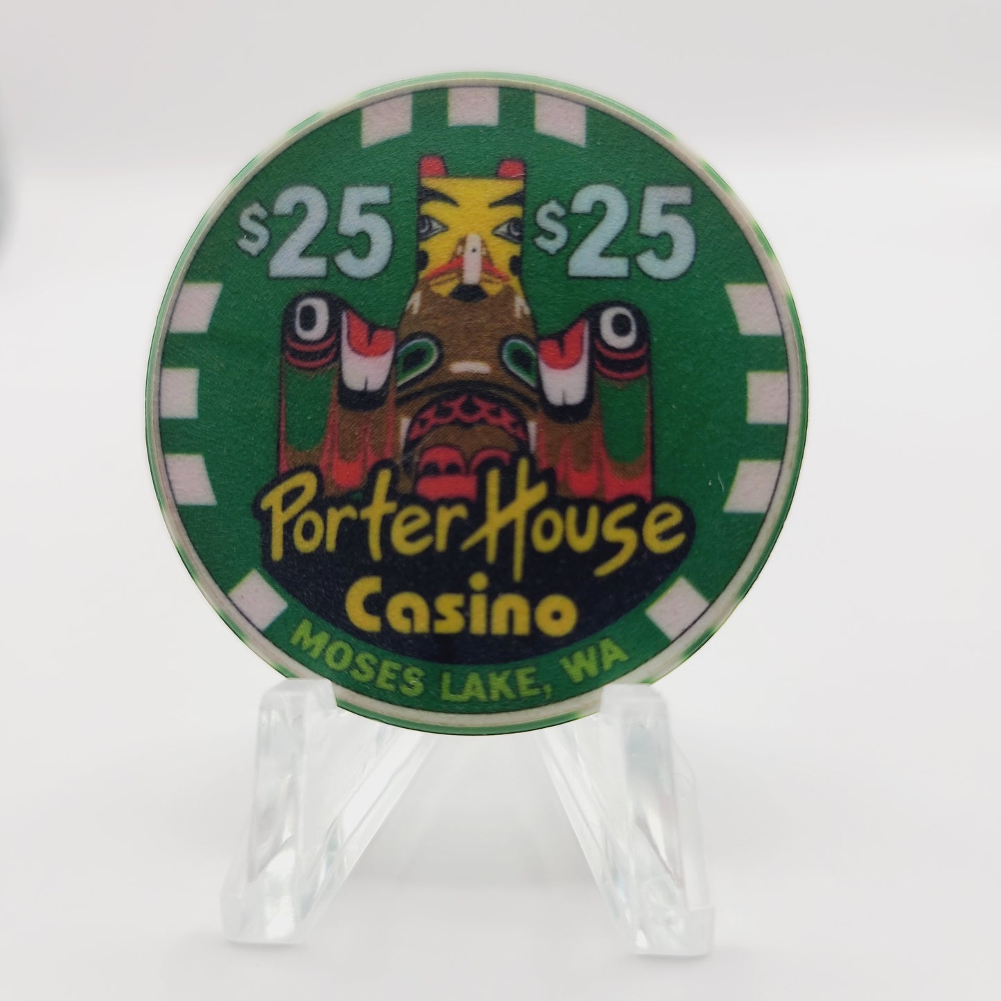 Porter House Casino Moses Lake Washington $25 Casino Chip