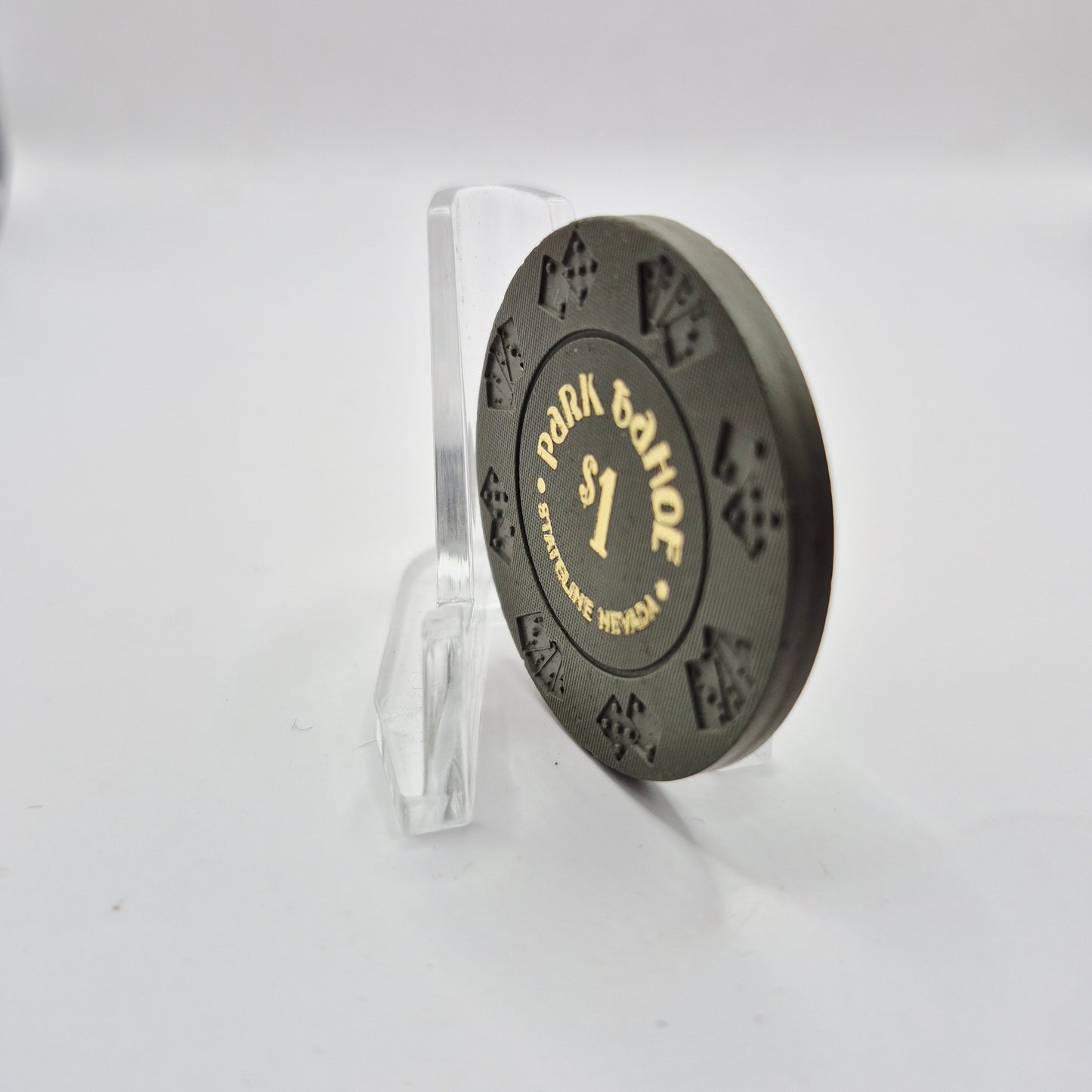 Park Tahoe Hotel Casino Stateline Nevada 1978 $1 Casino Chip N0972