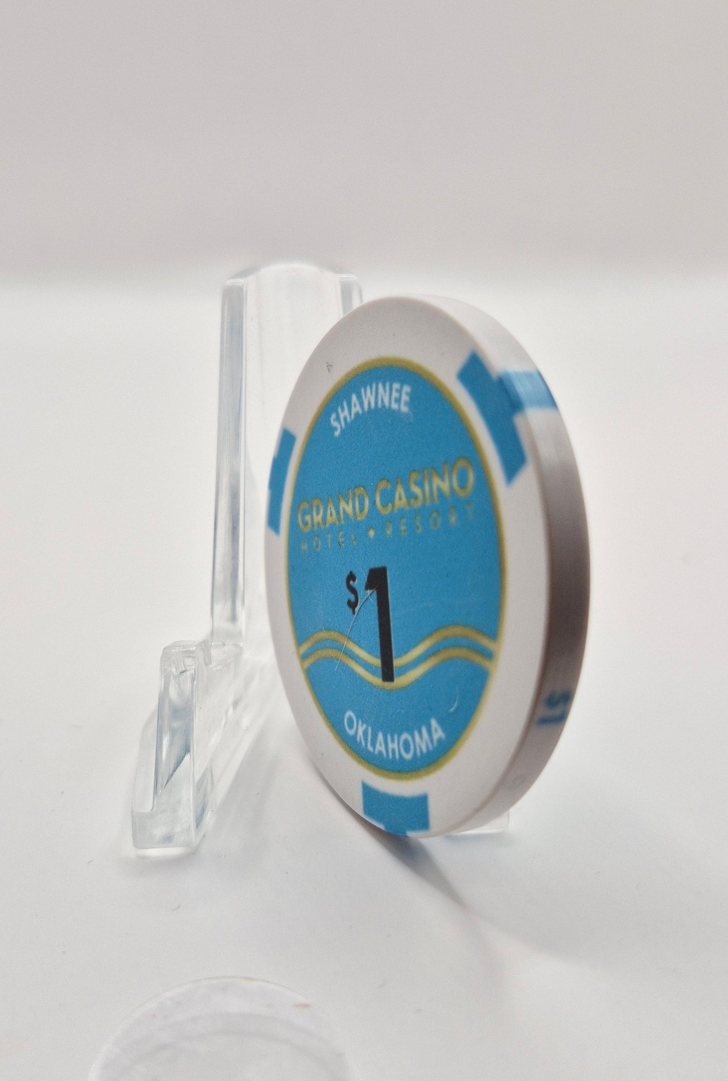 Grand Hotel Resort Casino Shawnee Oklahoma 2025 $1 Casino Chip 'NEW RELEASE'