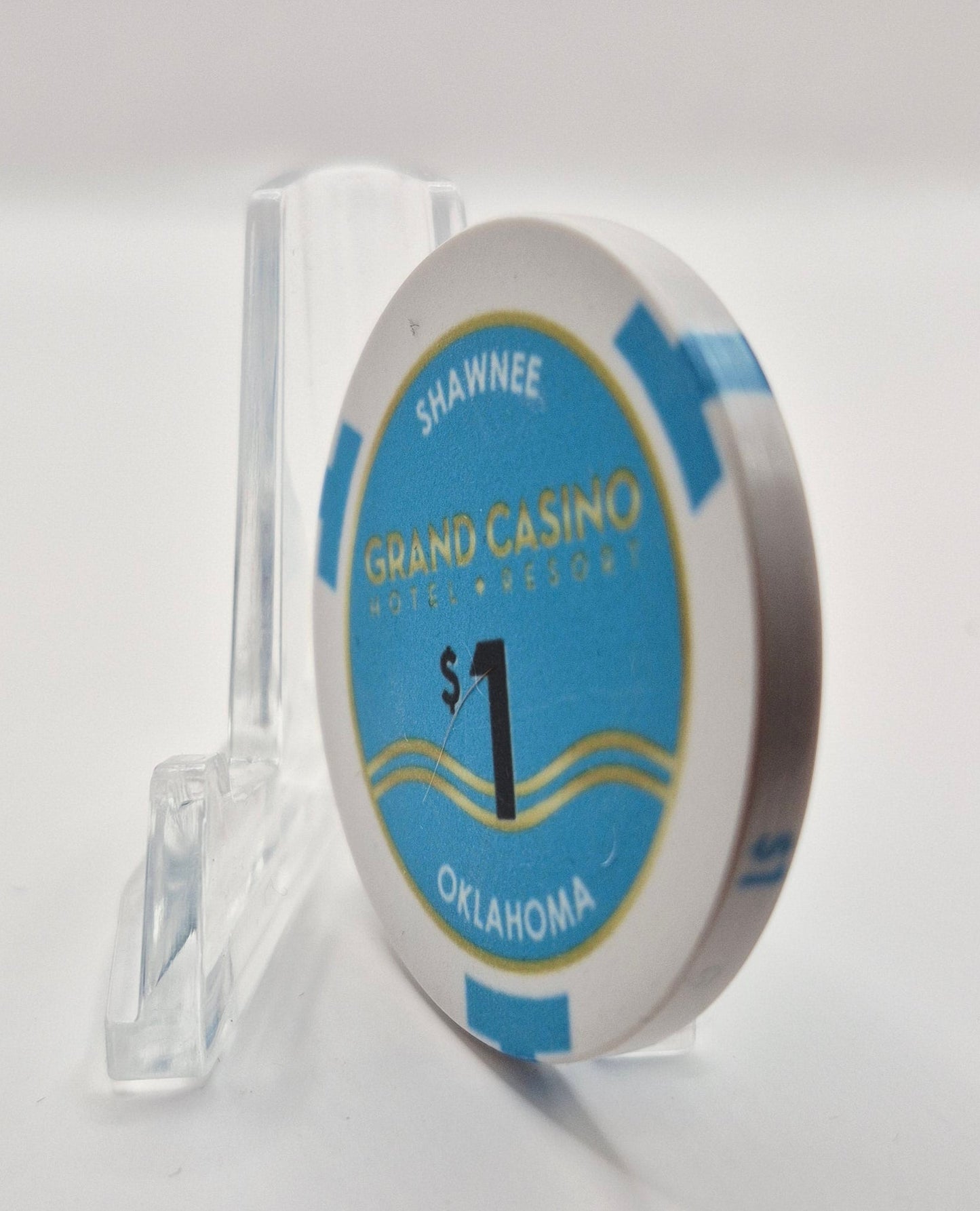 Grand Hotel Resort Casino Shawnee Oklahoma 2025 $1 Casino Chip 'NEW RELEASE'