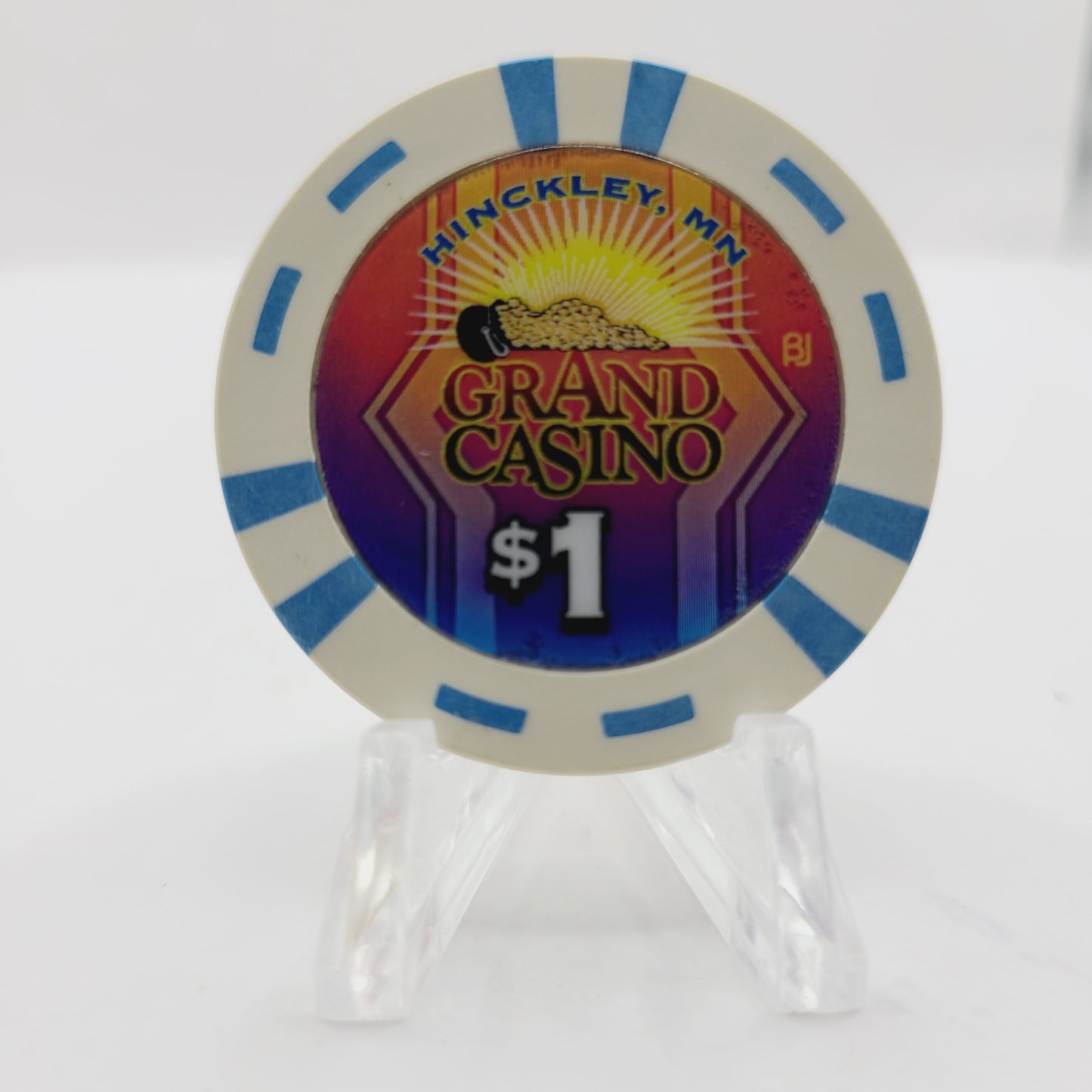 Grand Hotel Casino Hinckley Minnesota $1 Casino Chip