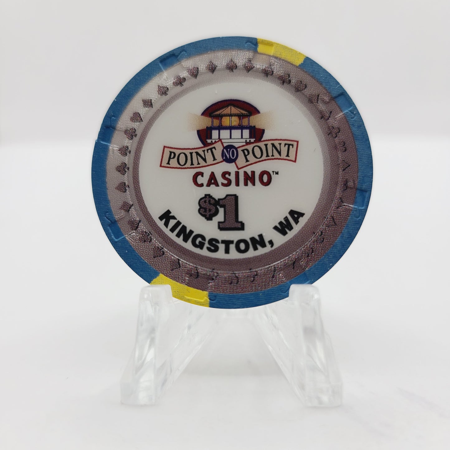 The Point Casino Kingston Washington 2002 $1 Casino Chip