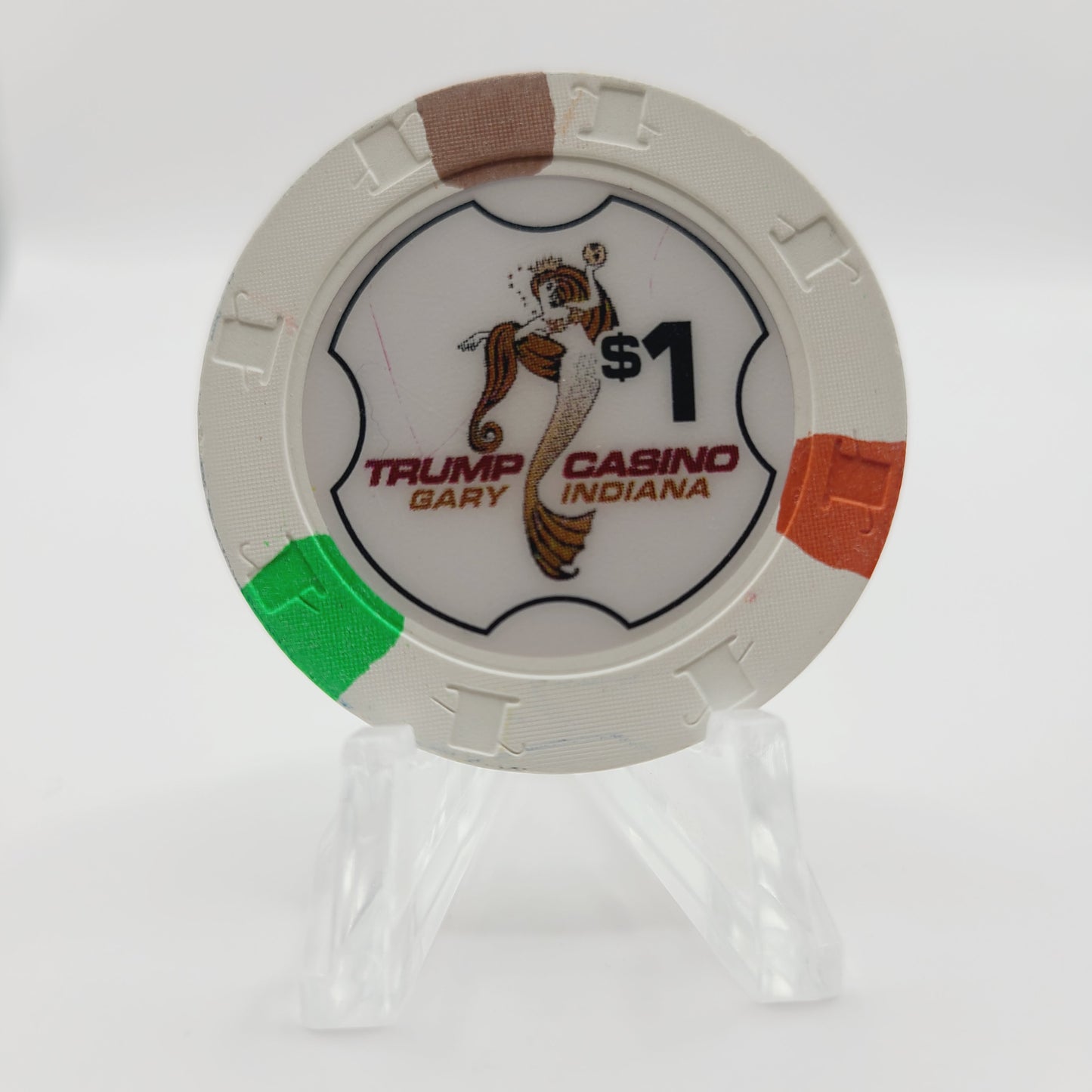 Trump Riverboat Casino Gary Indiana $1 Casino Chip