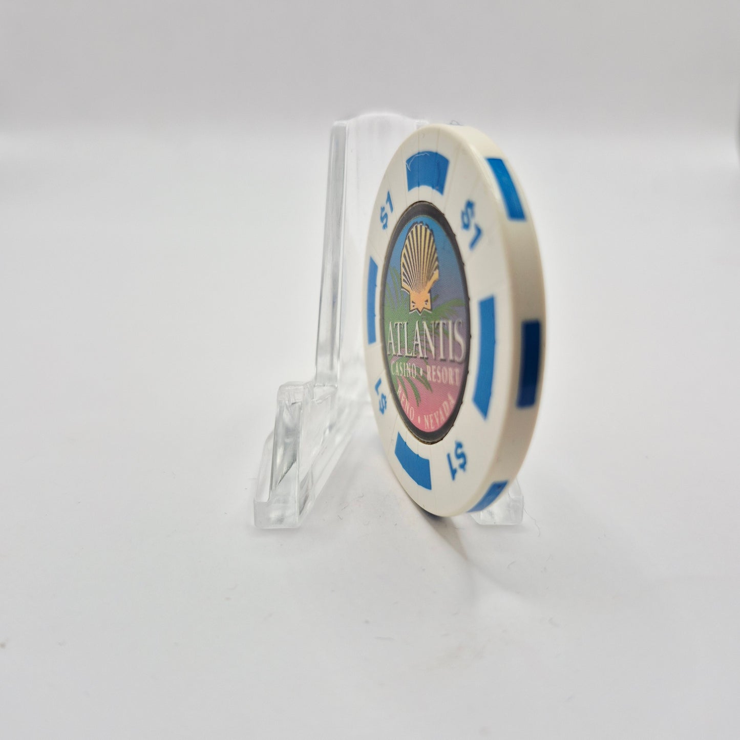 Atlantis Casino Resort Reno Nevada 1998 $1 Casino Chip N9278