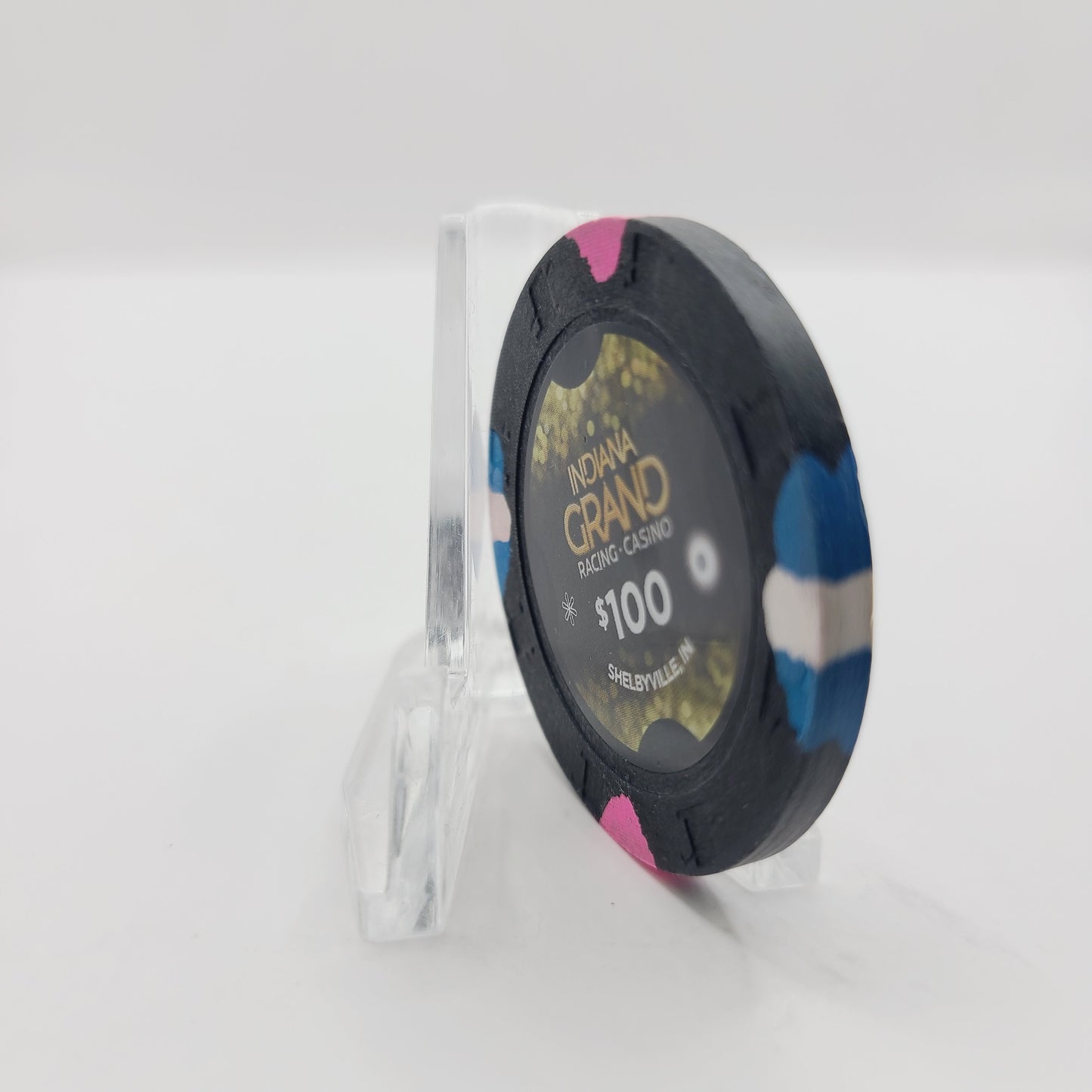Indiana Grand Hotel Casino Shelbyville Indiana $100 Casino Chip