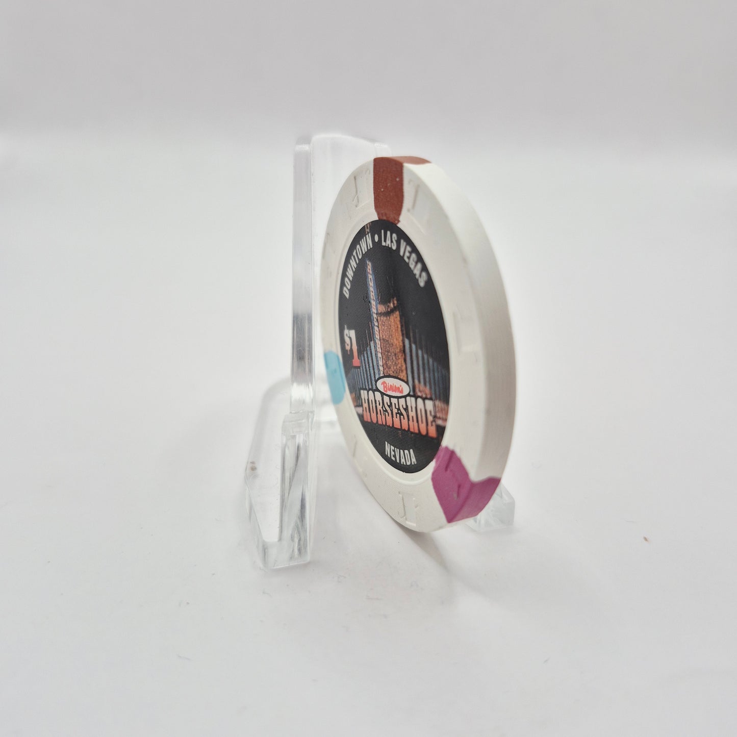 Horseshoe Club Binion's Las Vegas Nevada 2004 $1 Casino Chip E3134