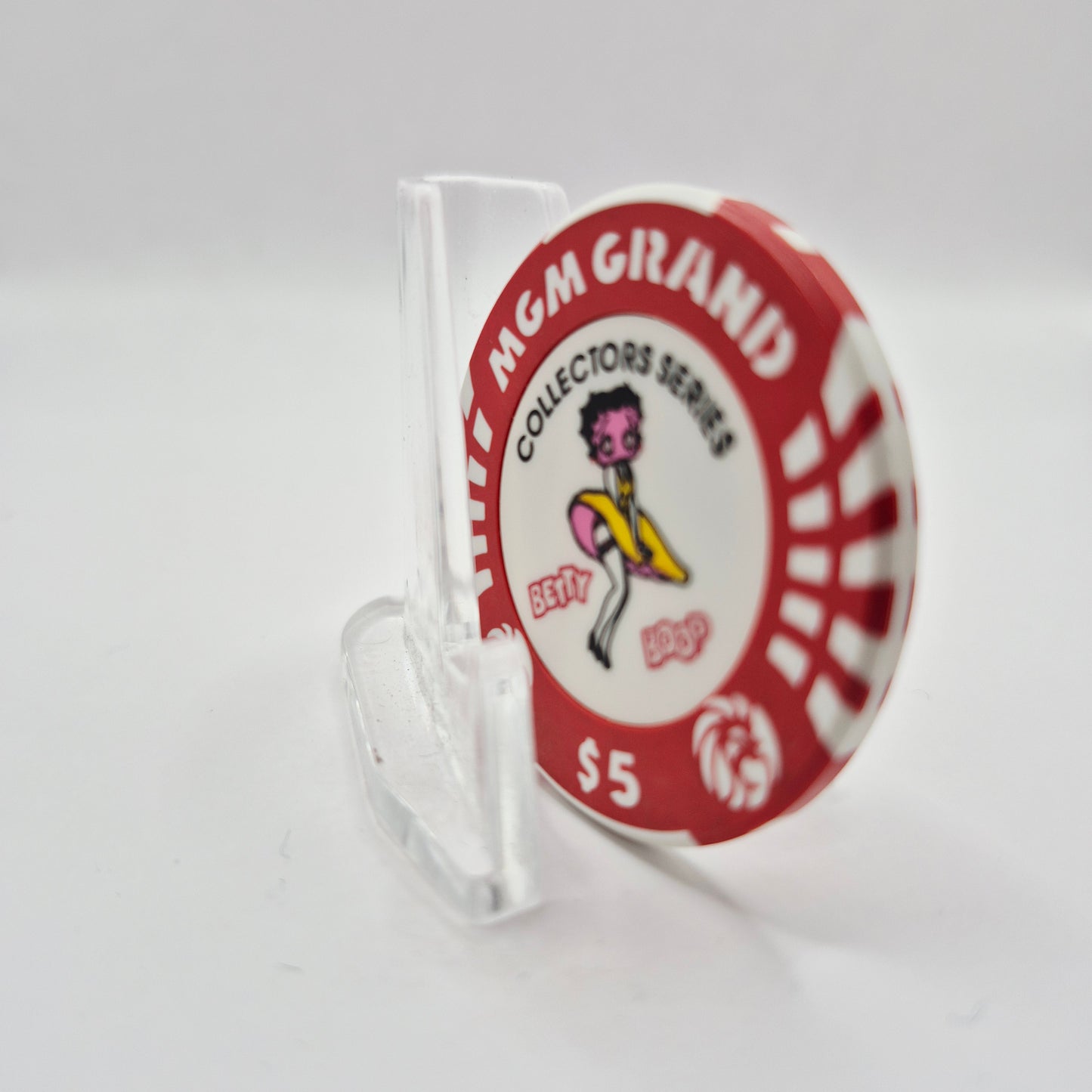 MGM Grand (Theme Hotel) Las Vegas Nevada 1994 "Betty Boop" $1 Casino Chip N4558