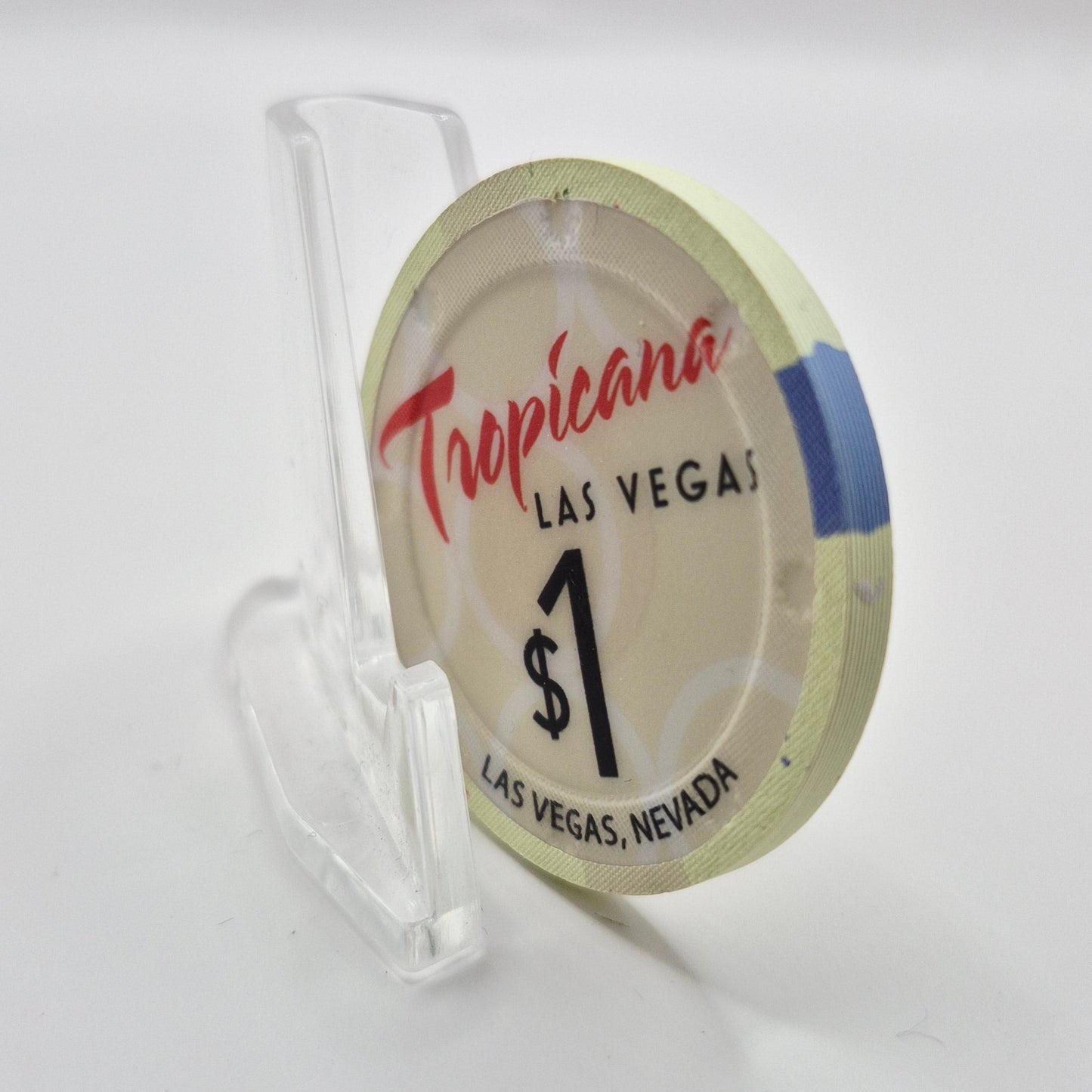 Tropicana Hotel Casino Las Vegas Nevada 2012 $1 Casino Chip D0418