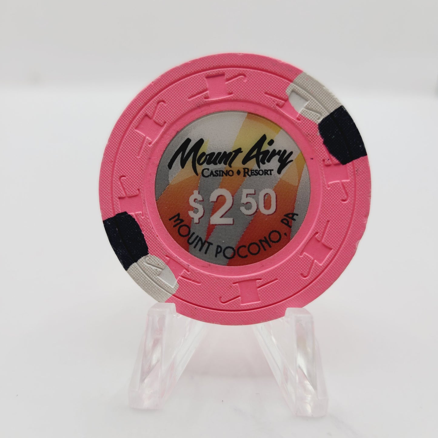 Mount Airy Casino Resort Mount Pocono Pennsylvania 2010 $2.50 Casino Chip