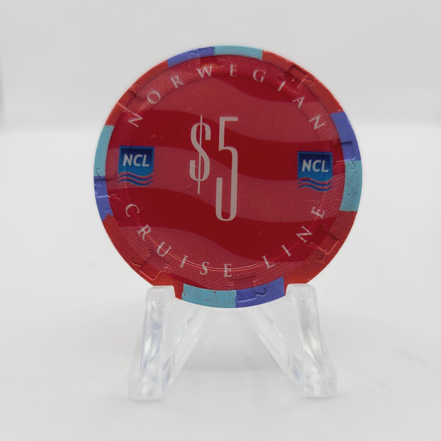 Norwegian Pearl Norwegian Cruise Lines Inaugural 2006 $5 Casino Chip