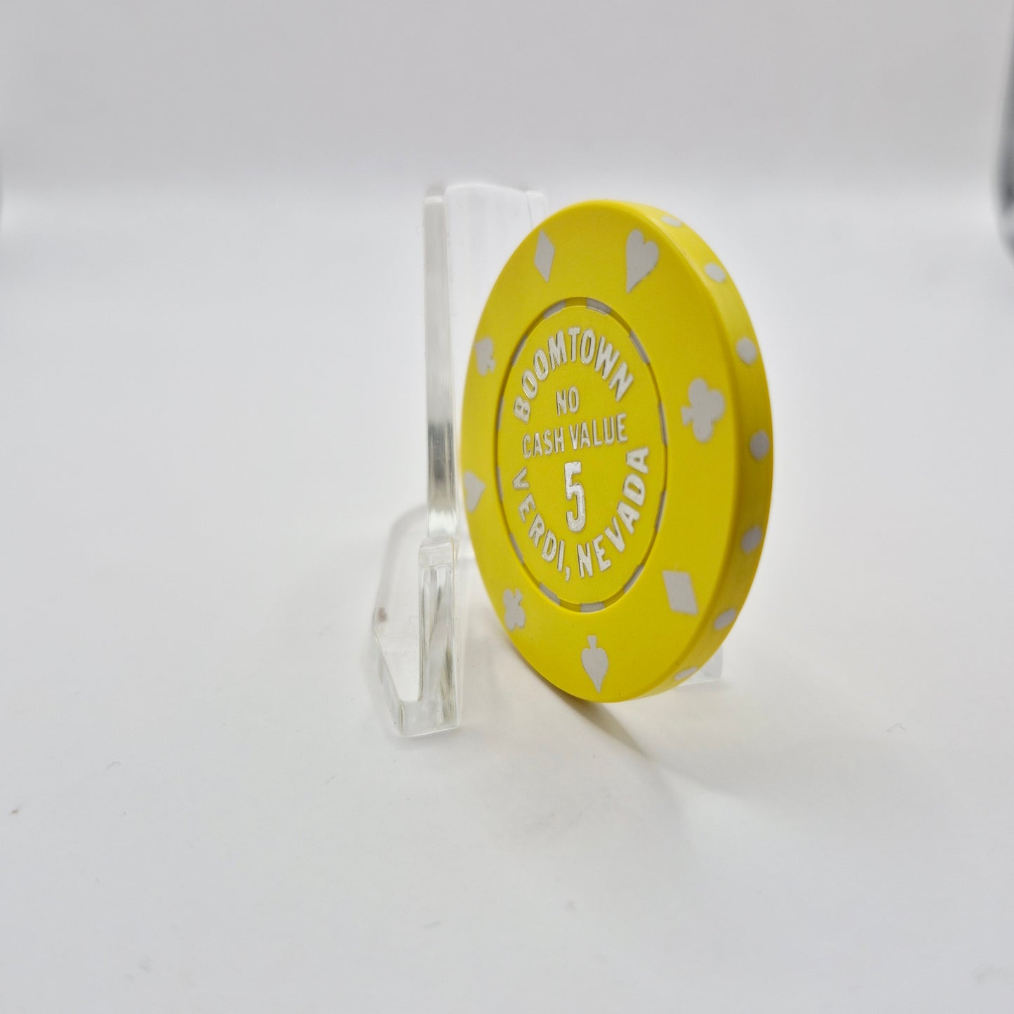 Boomtown Hotel Casino Verdi Nevada 1990's NCV 5 Casino chip E0082