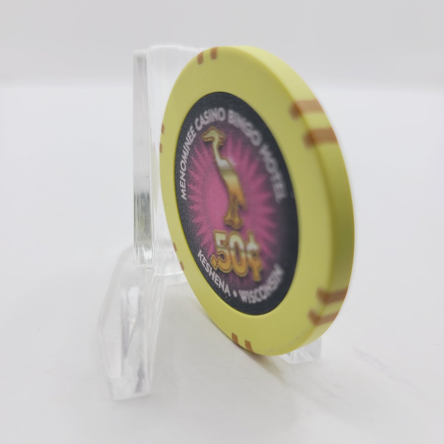 Menominee Nation Casino Resort Keshena Wisconsin $.50 Casino Chip