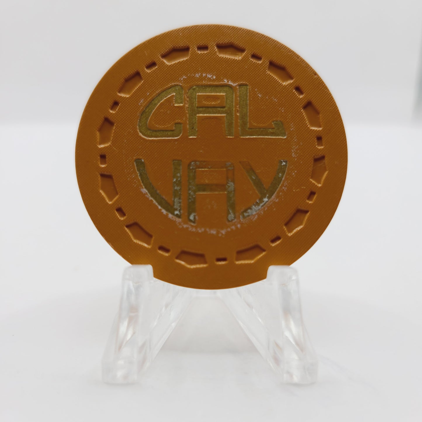 Cal Vay Card Room North Hollywood California 1969 Casino Chip CG033686