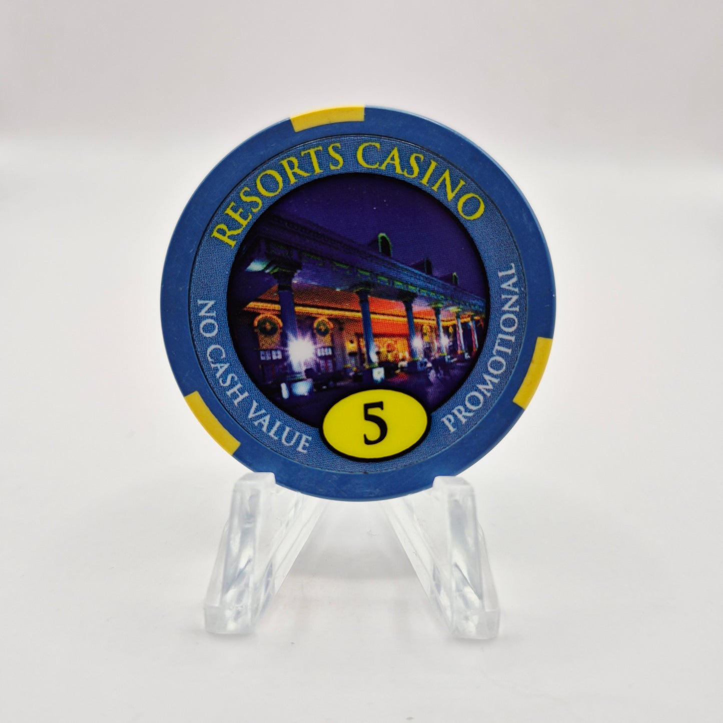 Resorts Tunica Tunica Mississippi NCV Promo 5 Casino Chip CG252165