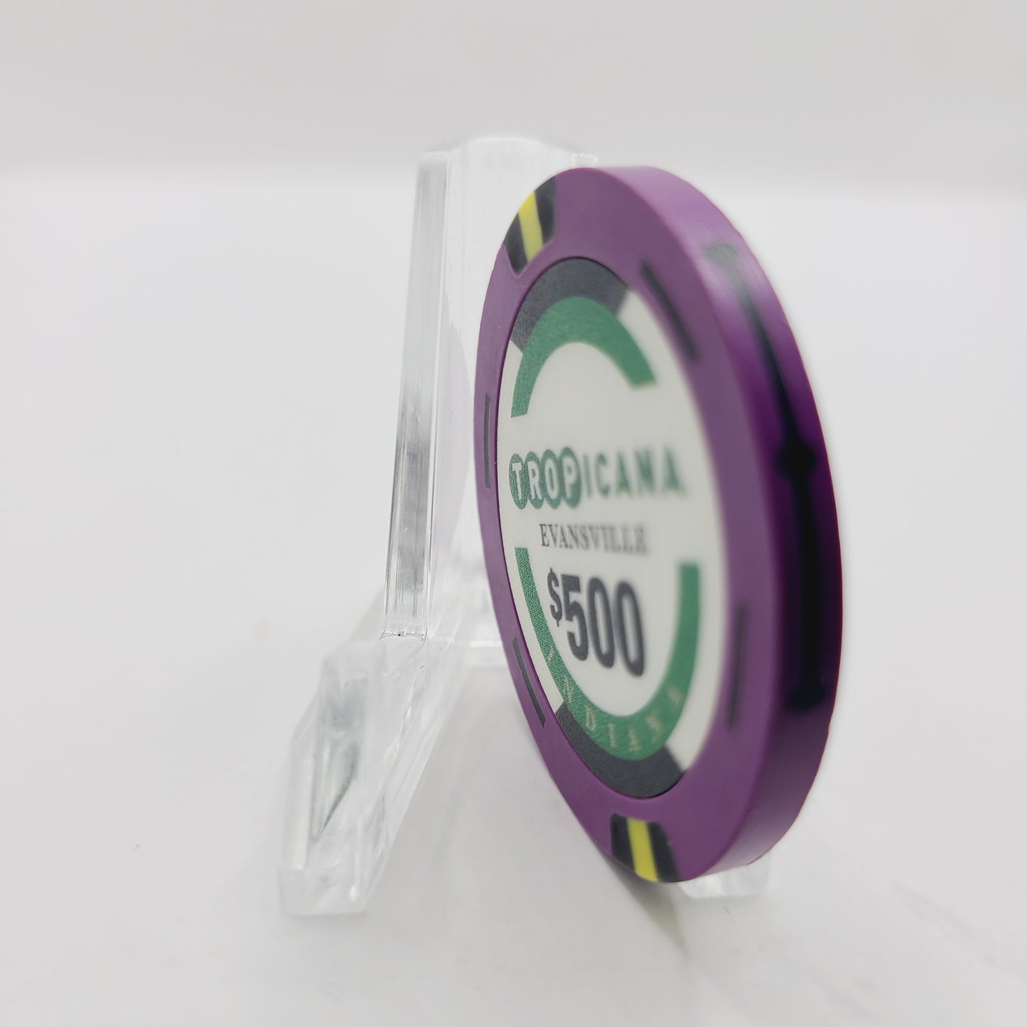 Tropicana Hotel Casino Evansville Indiana $500 Casino Chip