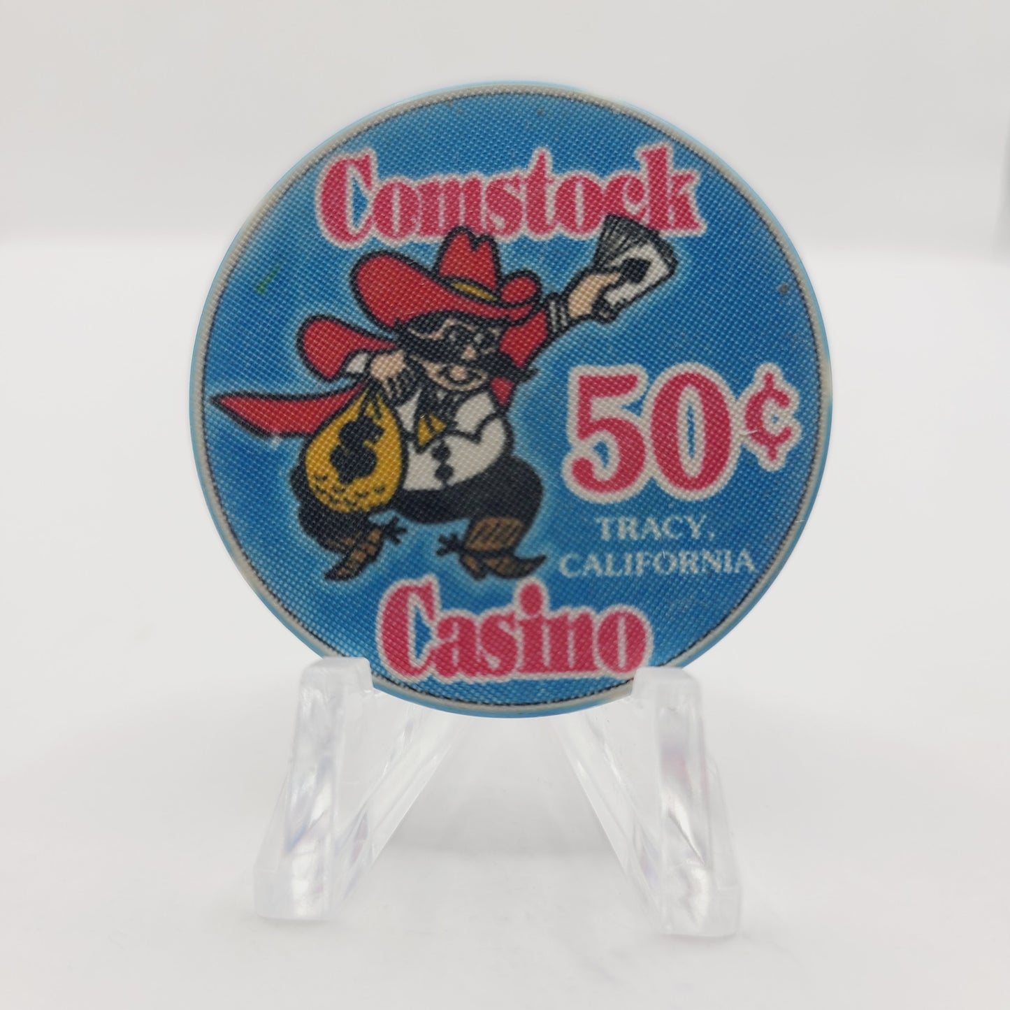 Comstock Casino Tracy California $.50 Casino Chip