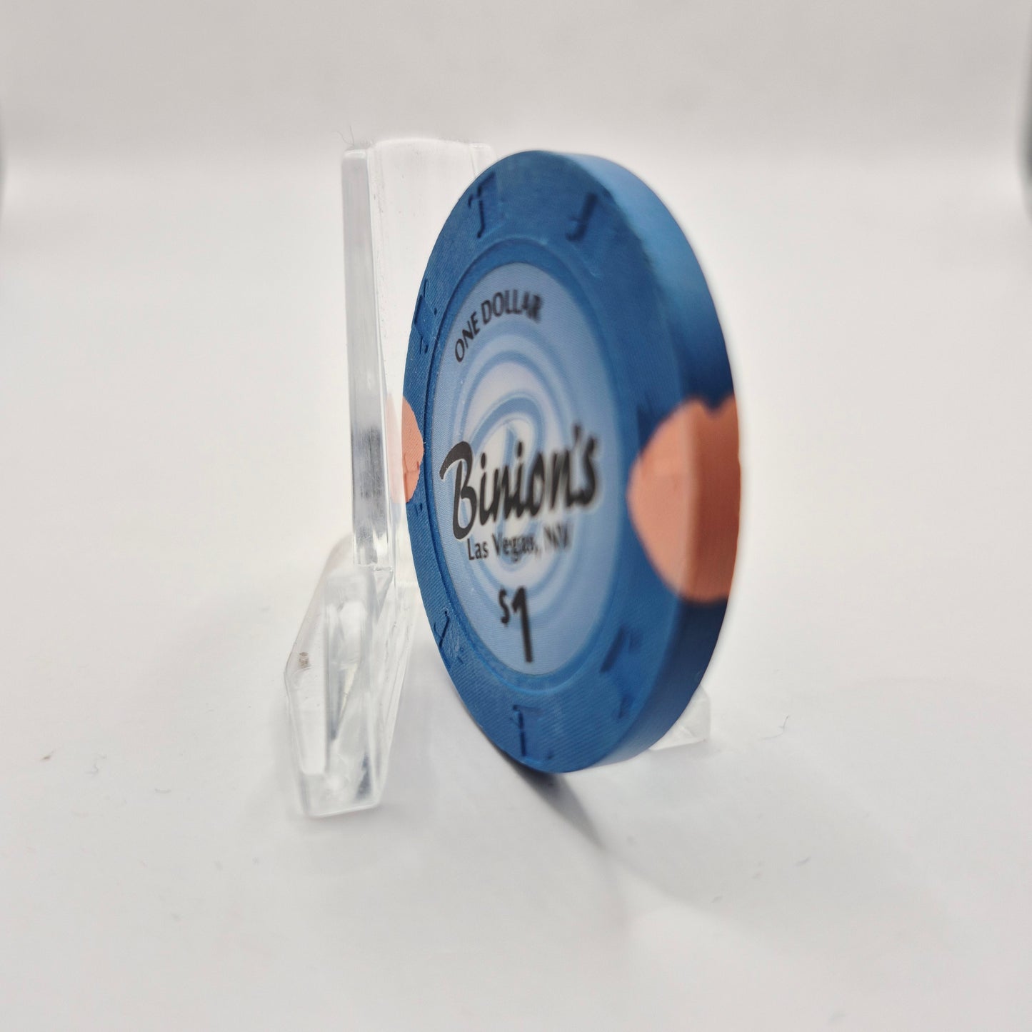 Binion's Gambling Hall Las Vegas Nevada 2005 $1 Casino Chip E4371