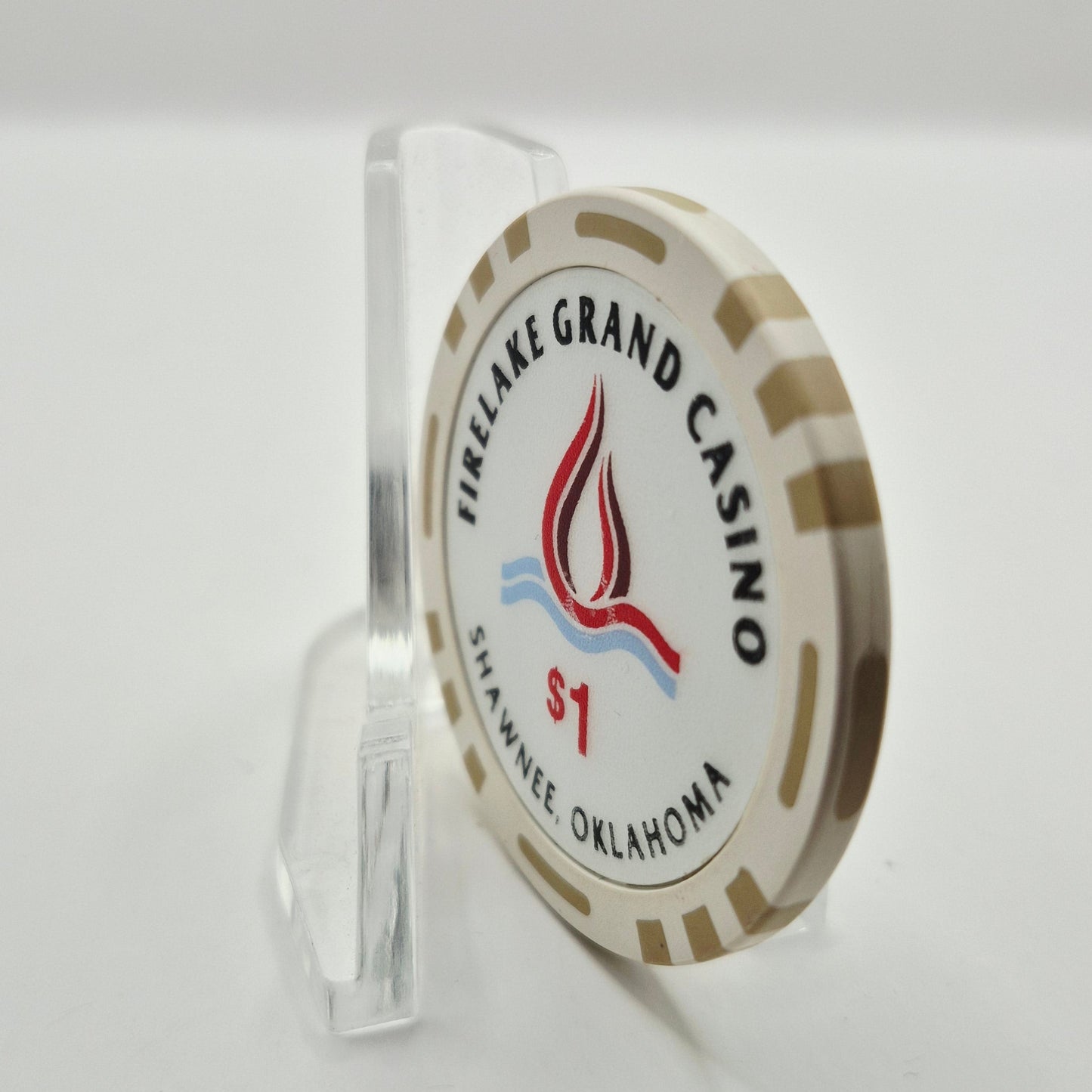 Firelake Grand Hotel Casino Shawnee Oklahoma $1 Casino Chip