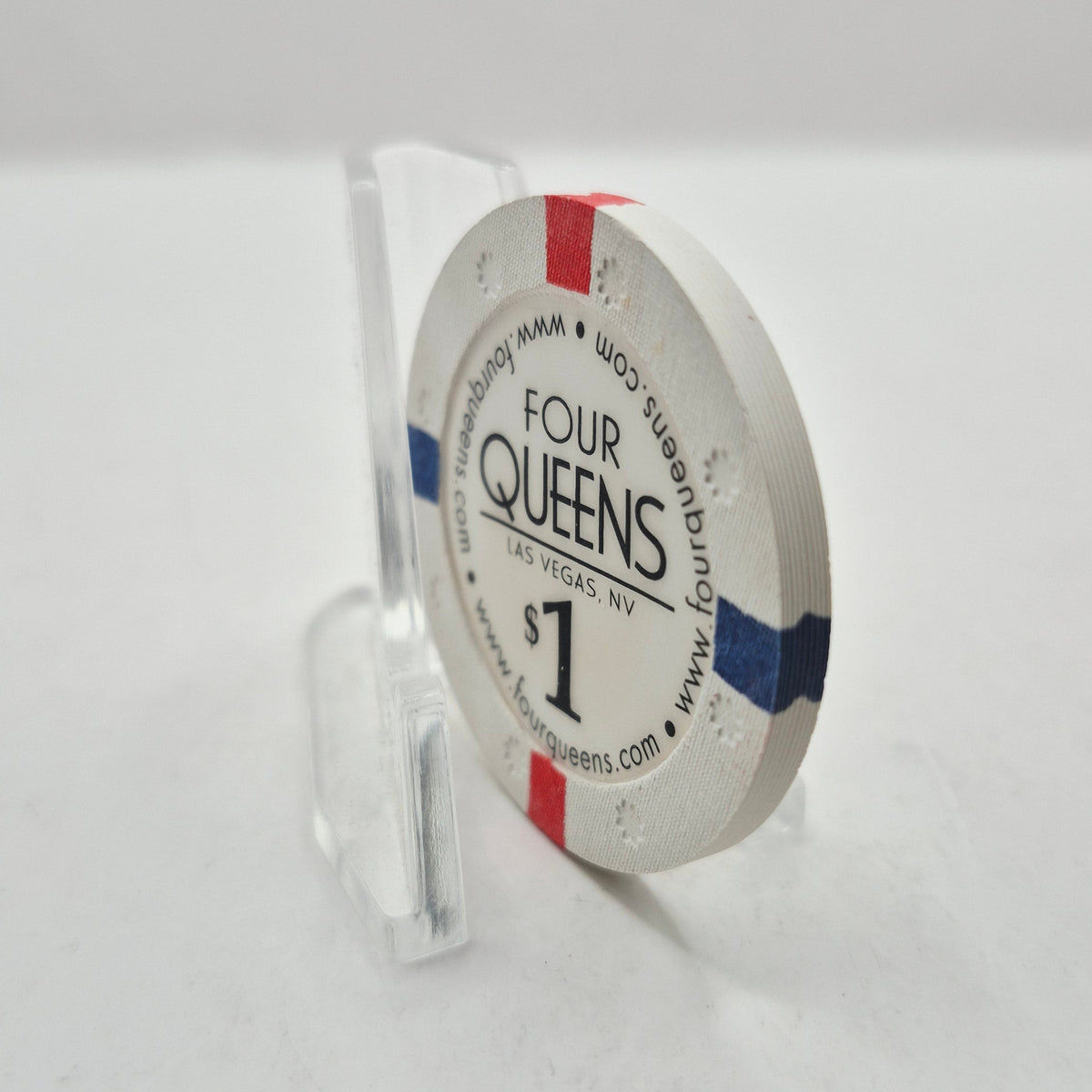 Four Queens Hotel Casino Las Vegas Nevada 2003 $1 Casino Chip E0517