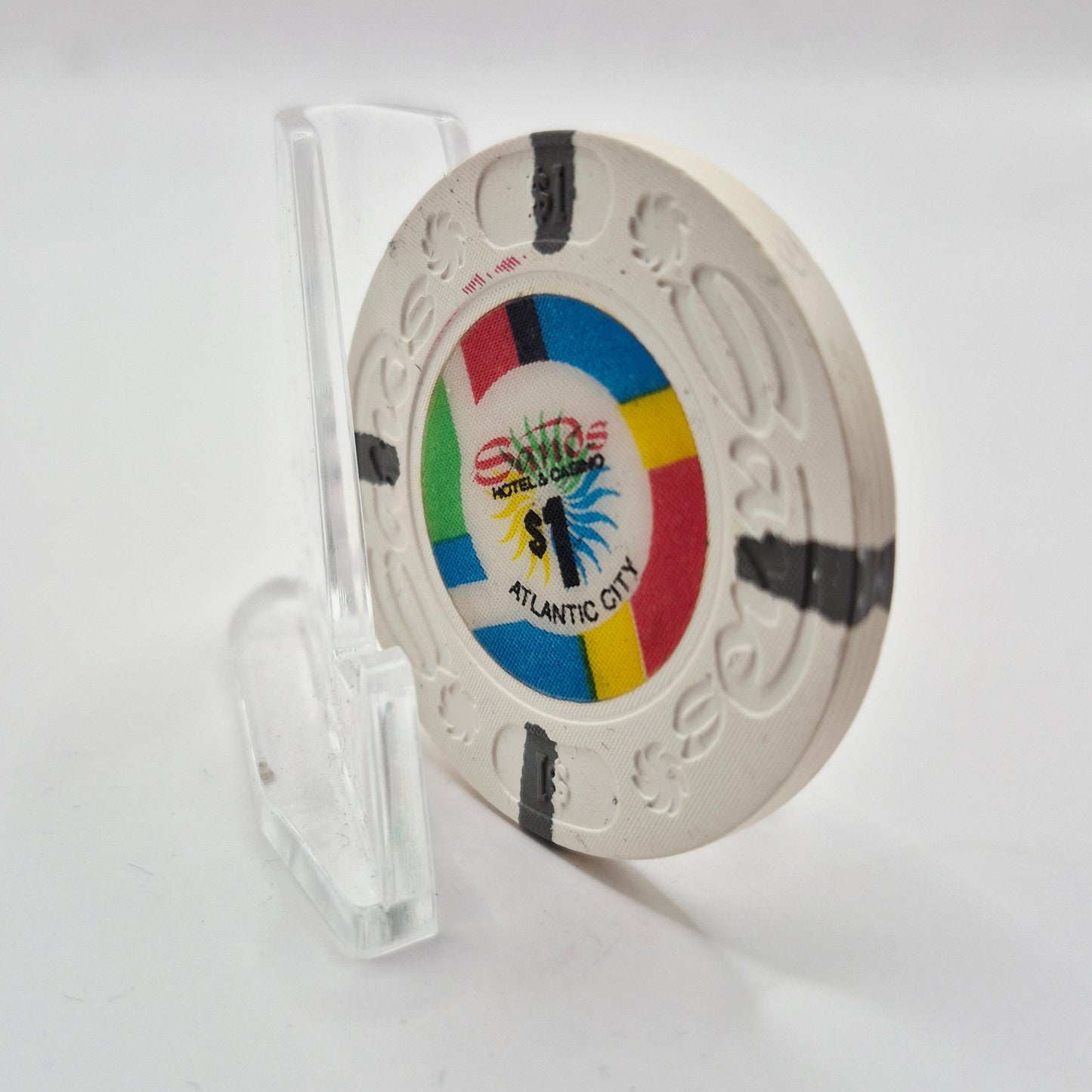 Sands Hotel Casino Atlantic City New Jersey $1 Casino Chip