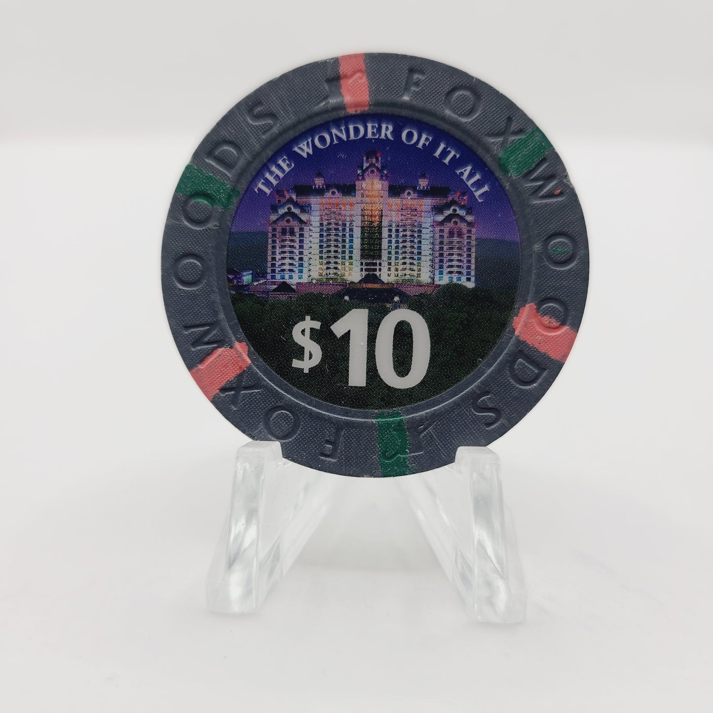 Foxwoods Resort Casino Ledyard Connecticut $10 Casino Chip